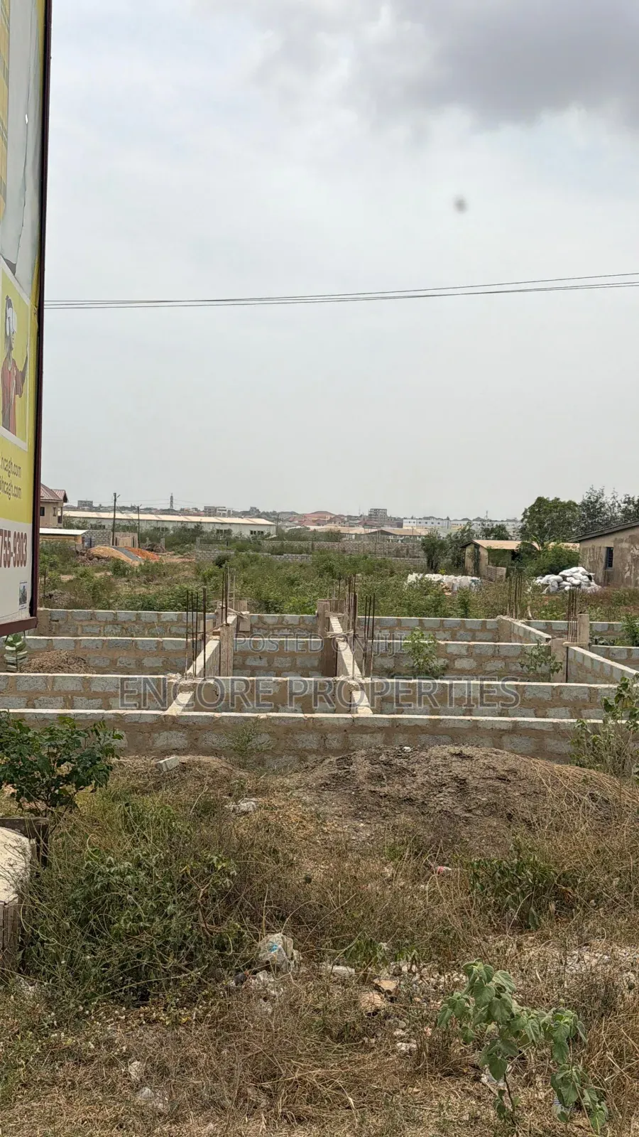 12 Plots of Road Side Land for Sale at Borteyman
