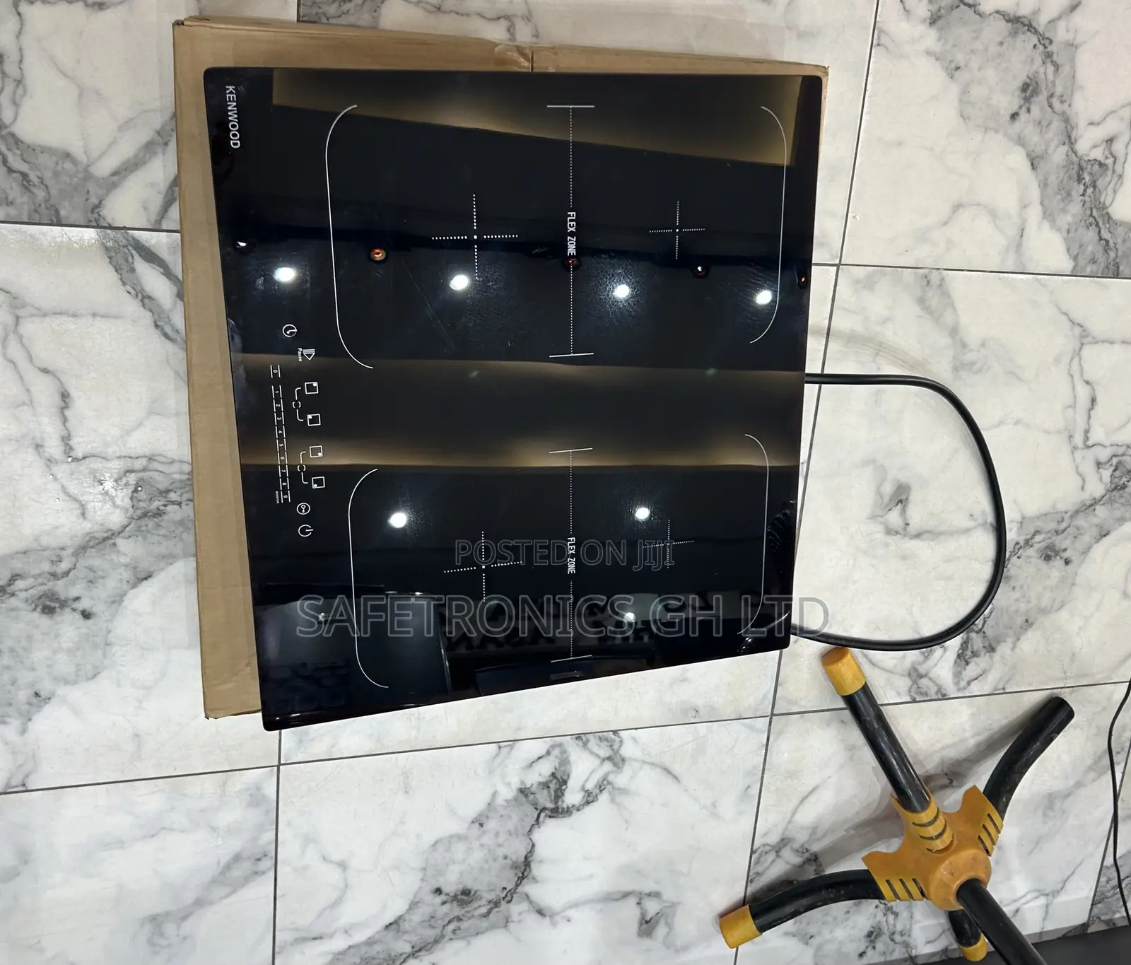 Zealous Best Black 4 Electric Kenwwod 60cm Cooker