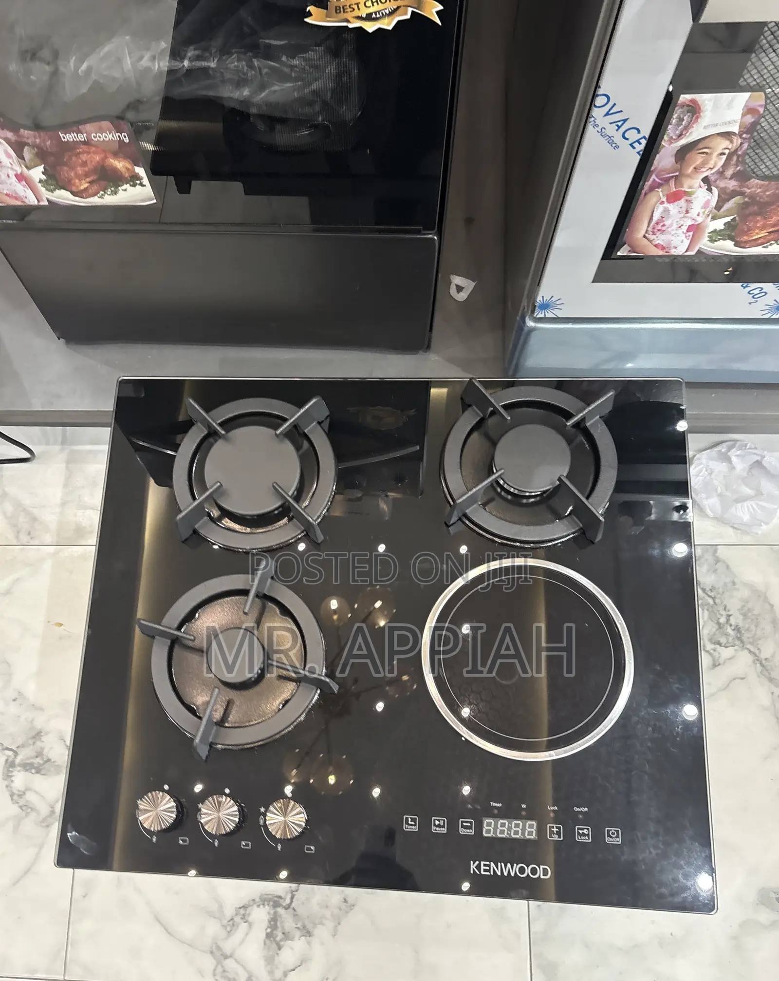 Order Kenwood 3 Gas With 1 Electric Built in Hob 