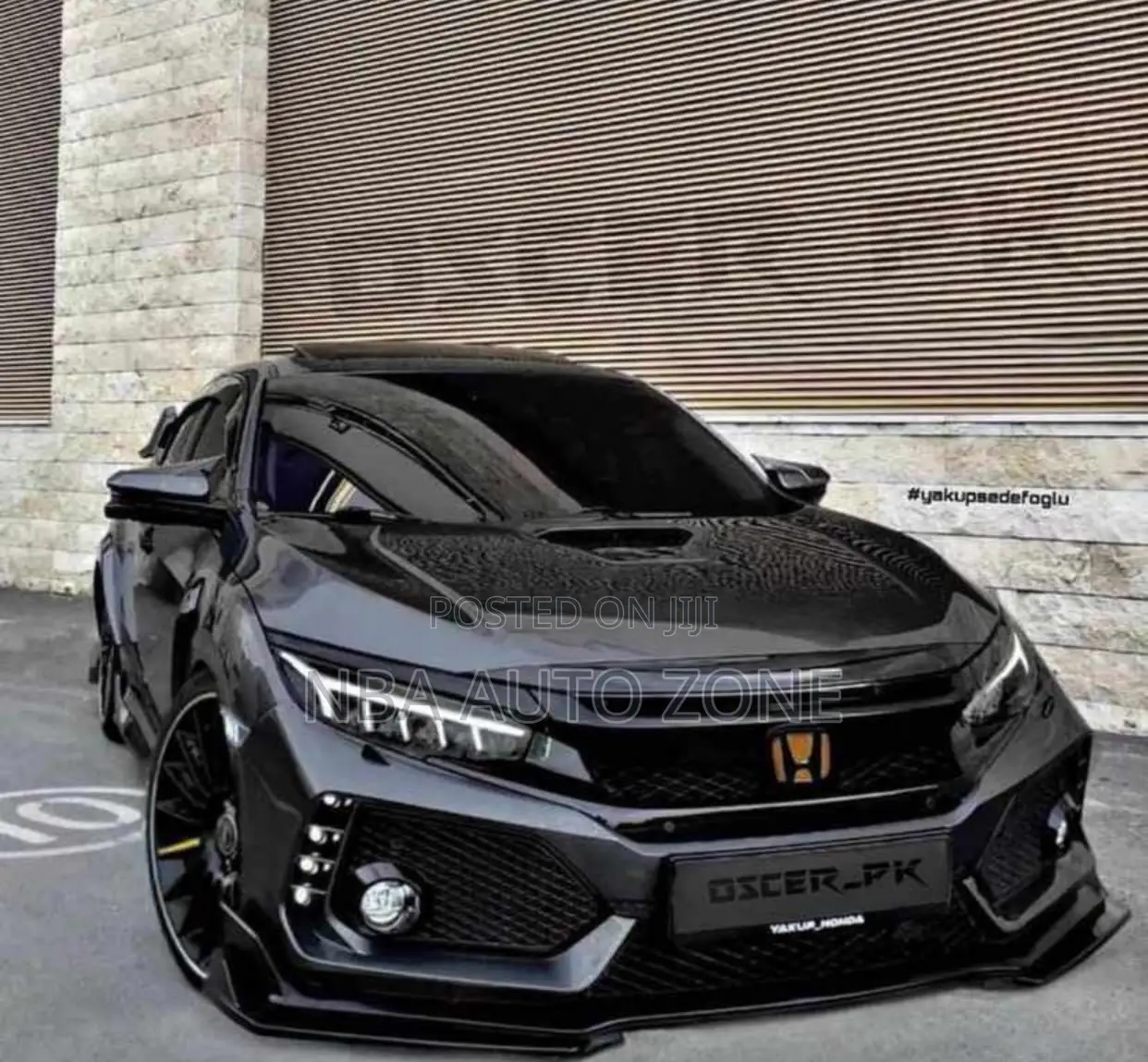Honda Civic 2016-19 Turbo Sports Spec Bumper Front and Back Body Kit