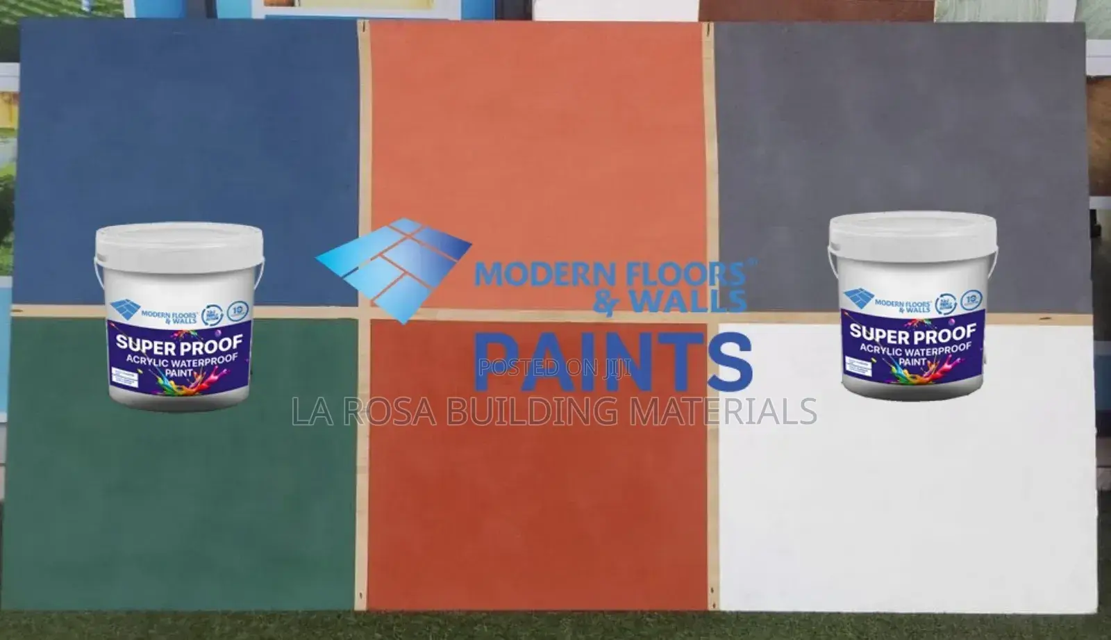 20kg Super Proof Acrylic Wall, Floor,Roof Damp Proof, Waterproof Paint
