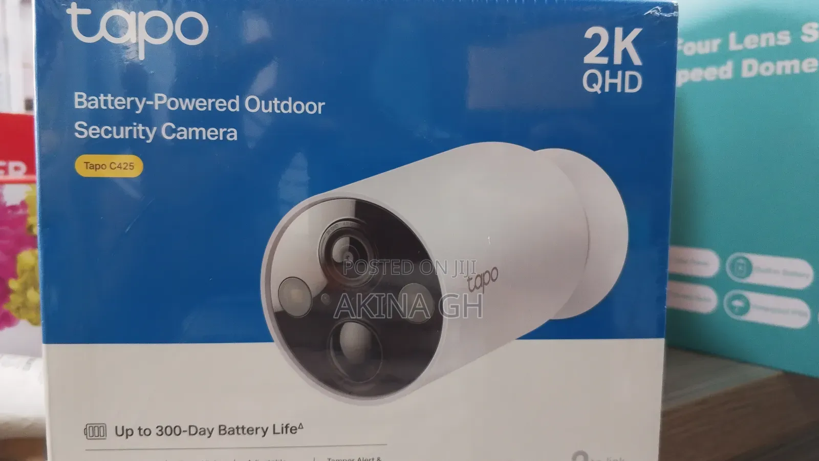 Tapo Battery Powered Outdoor Security Camera (Tapo C425)