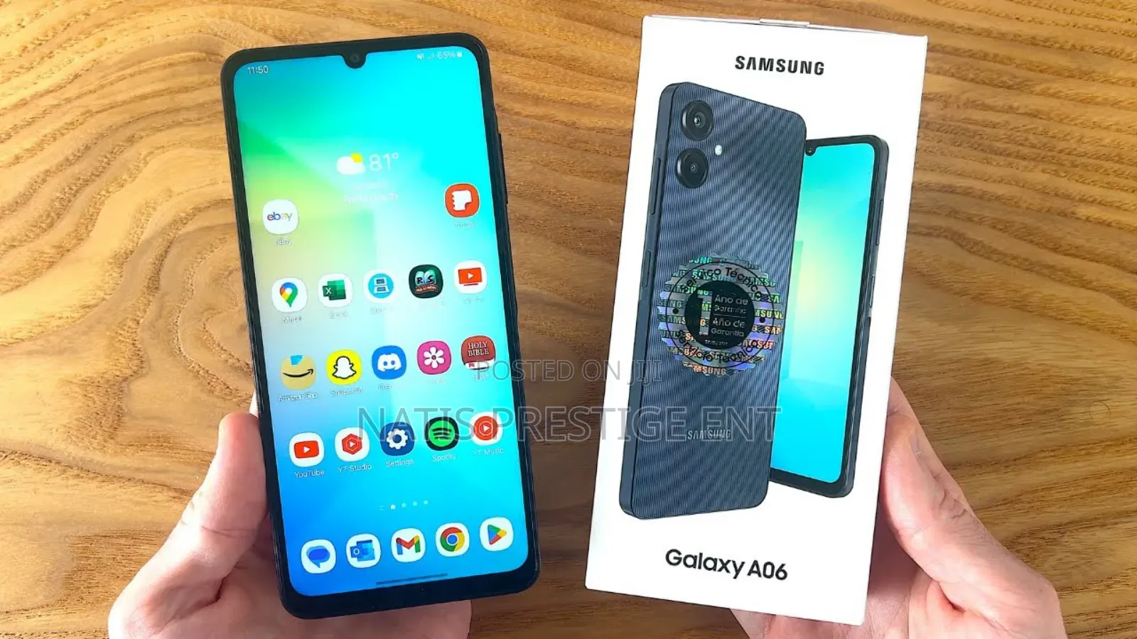 New Samsung Galaxy A06 64 GB Gold