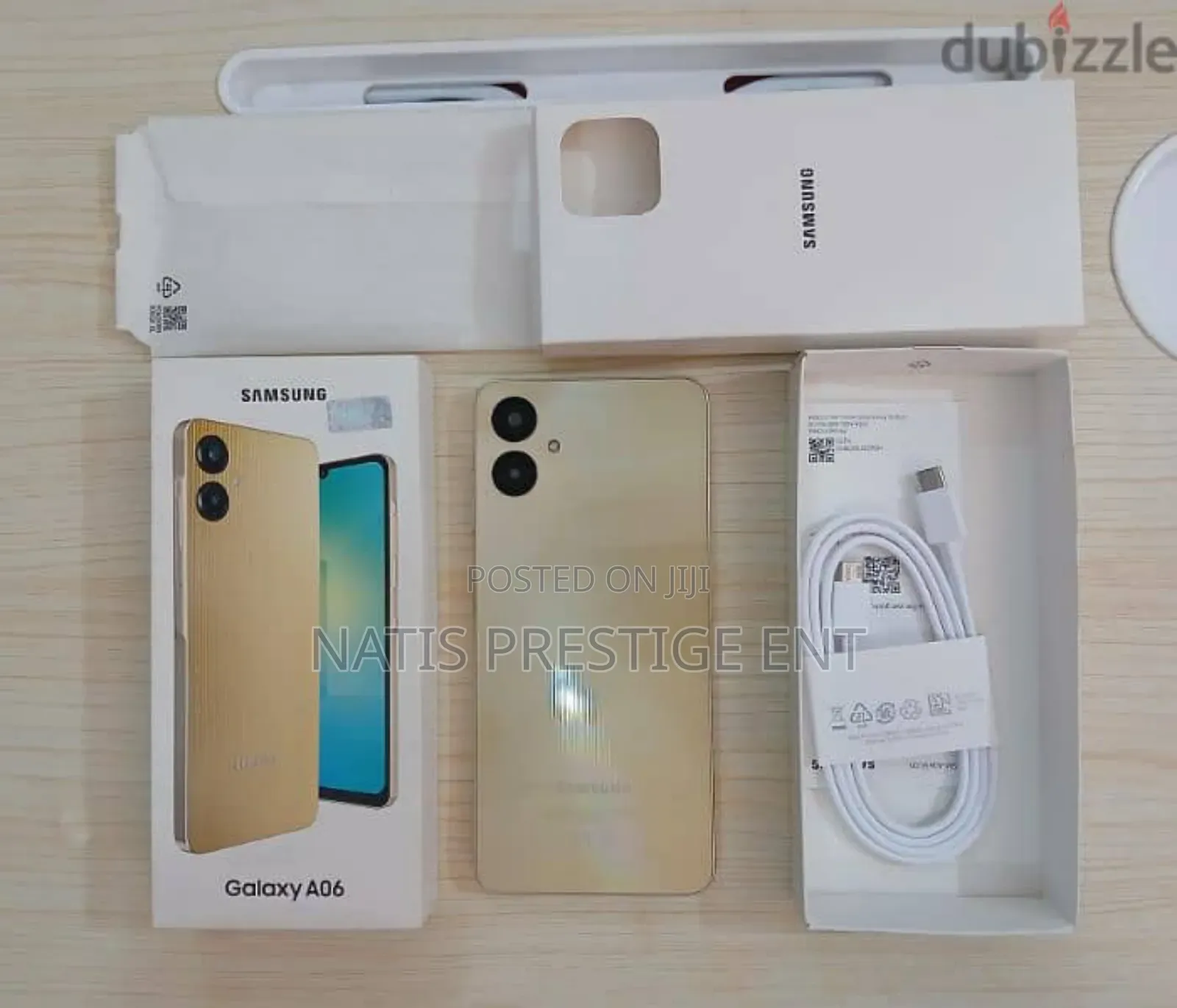 New Samsung Galaxy A06 64 GB Gold