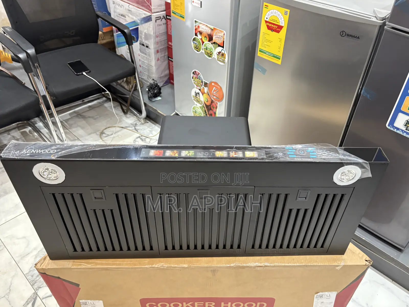 Order Classic Kenwood Built in Heat Extractor(Black) 