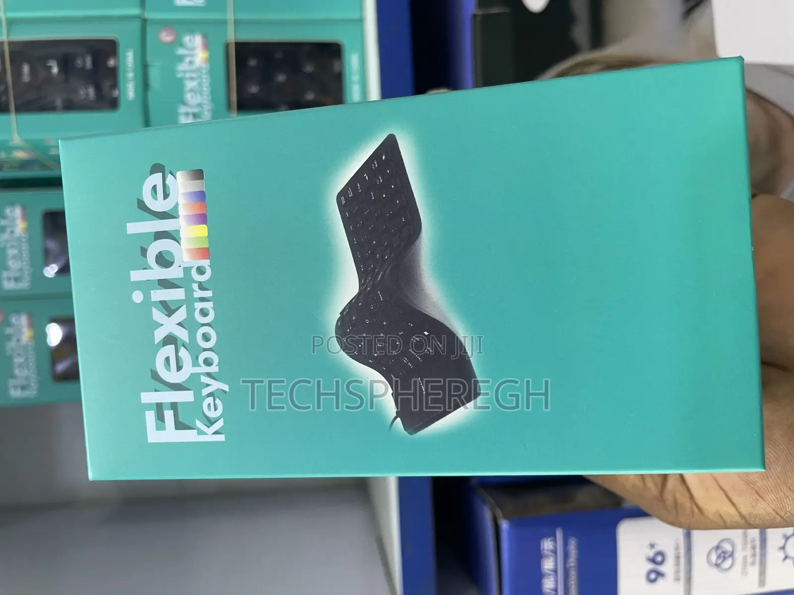 Flexible Silicone Keyboard - Portable and Waterproof