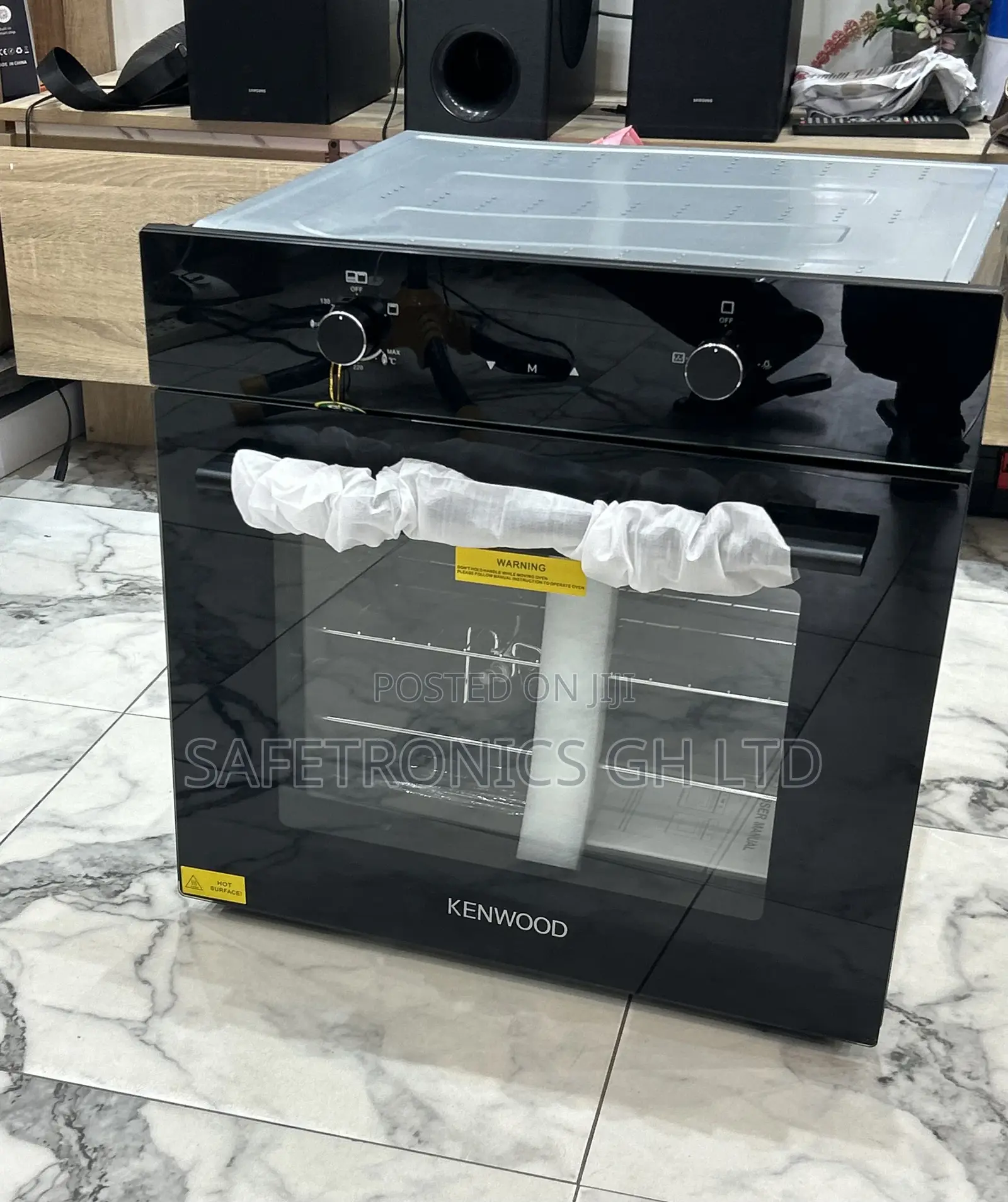 High Efficiency Black Kenwood Electric Oven