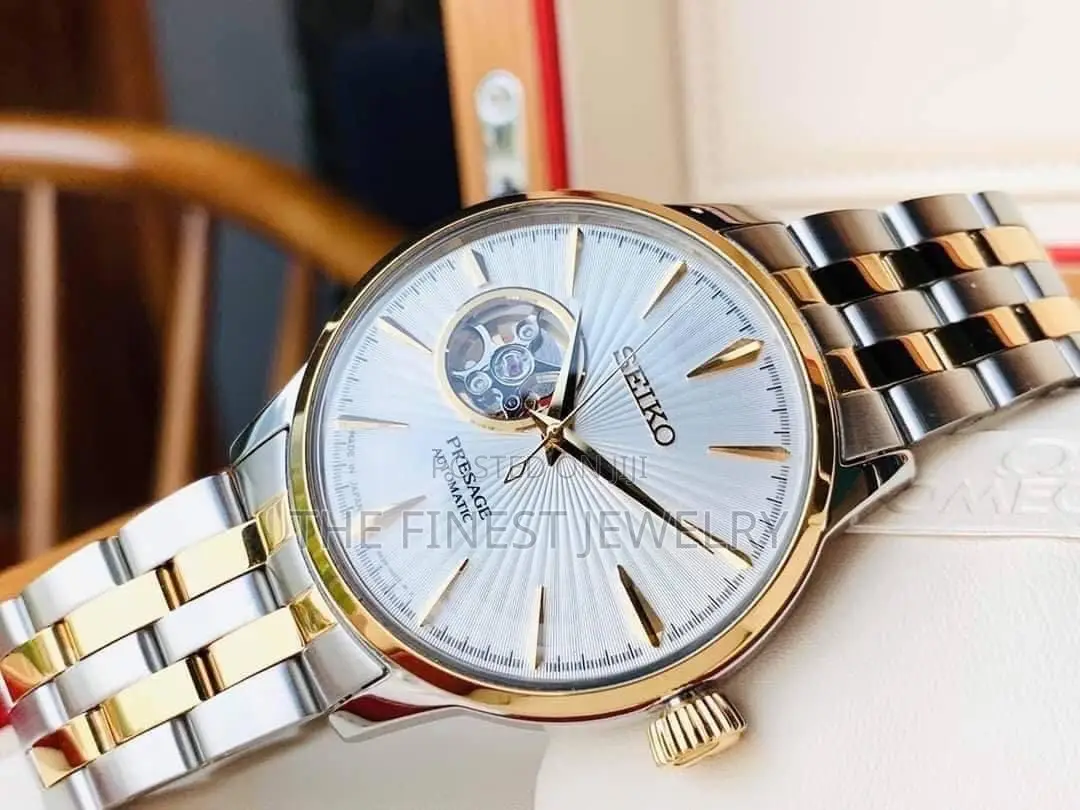 Seiko Presage Cocktail Time Open-Heart Automatic Watch