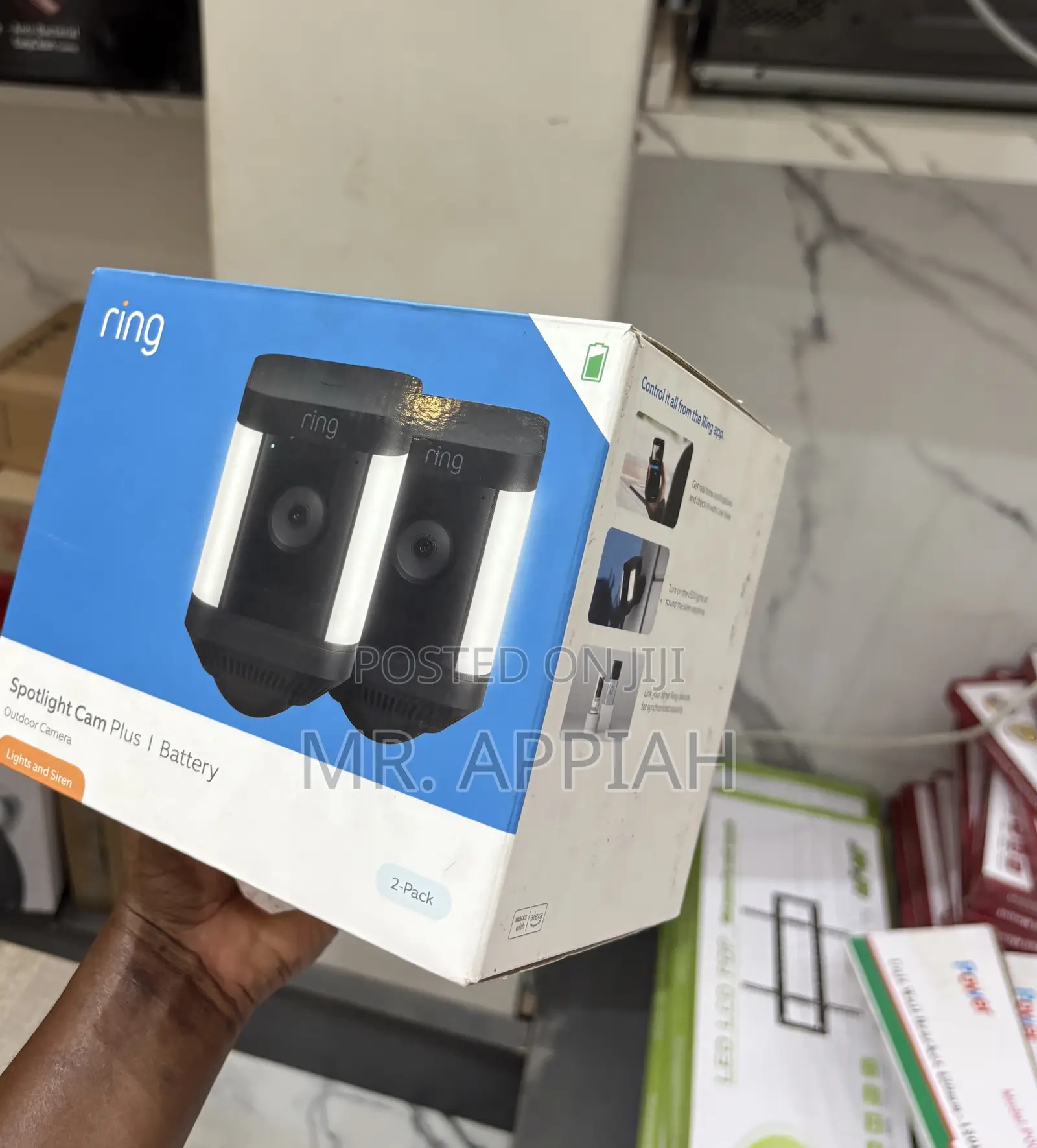 Super Quality Ring Sportlight Cam(Double). 