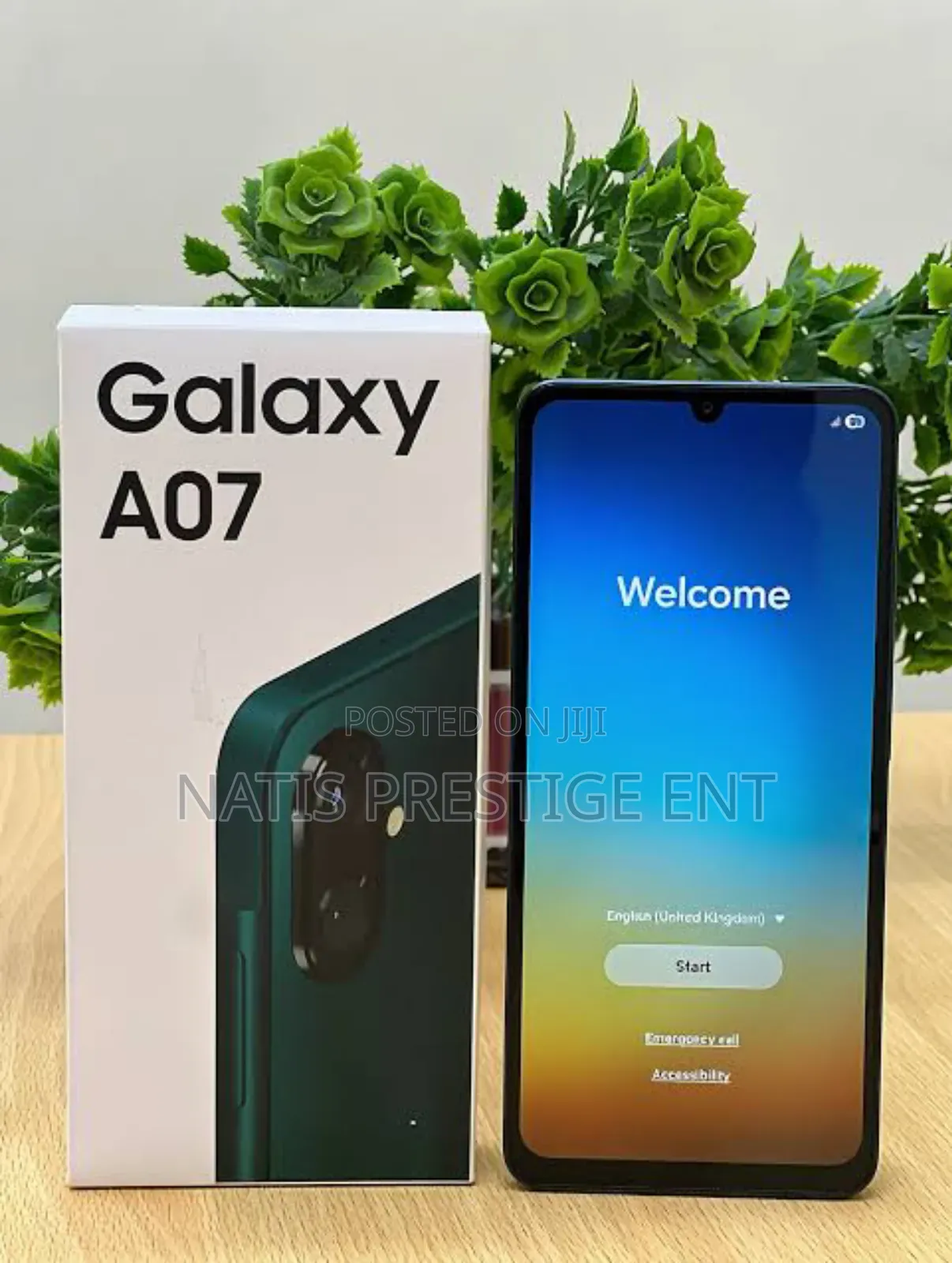 New Samsung Galaxy A07 256 GB Green