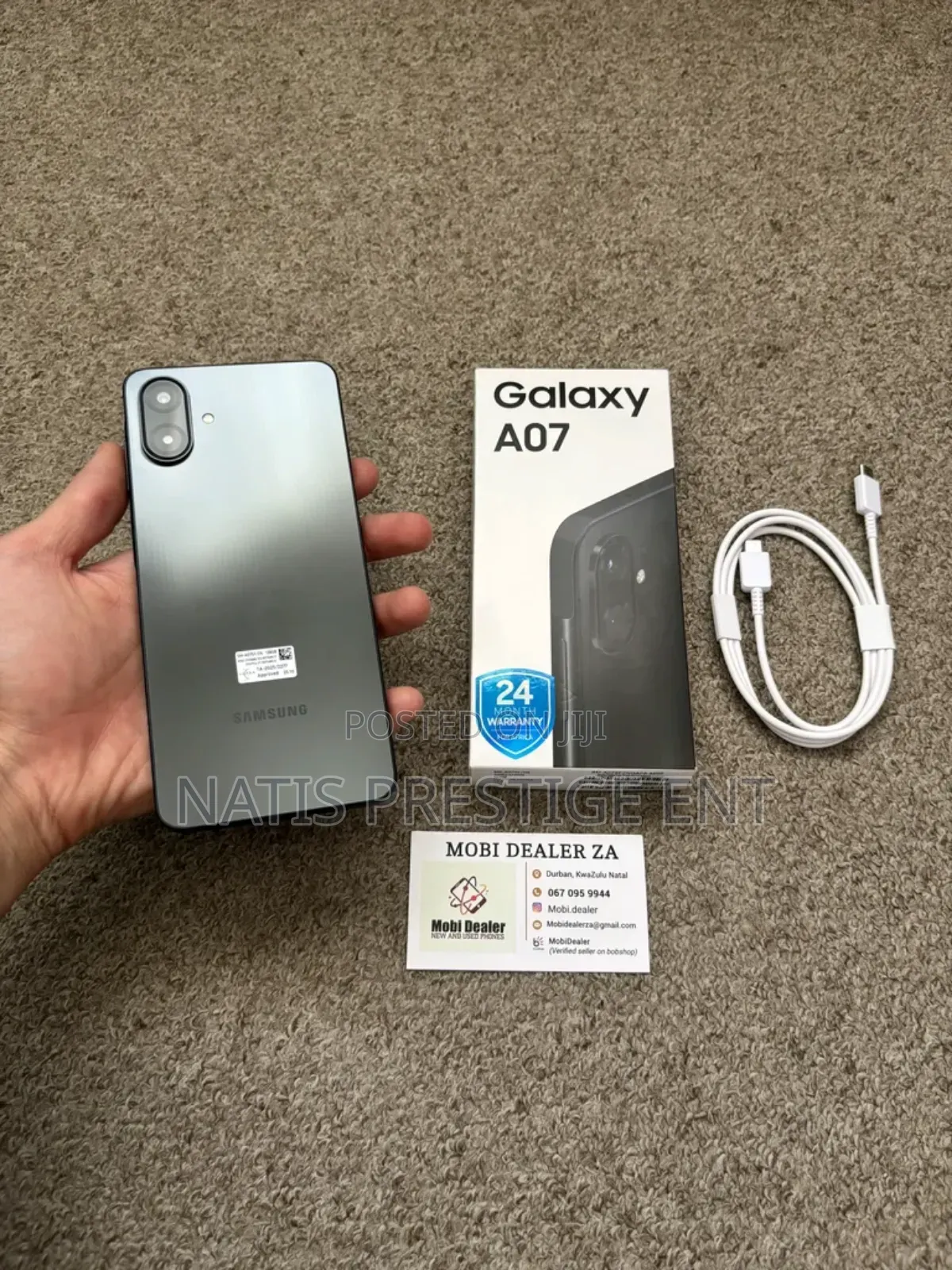 New Samsung Galaxy A07 128 GB Black