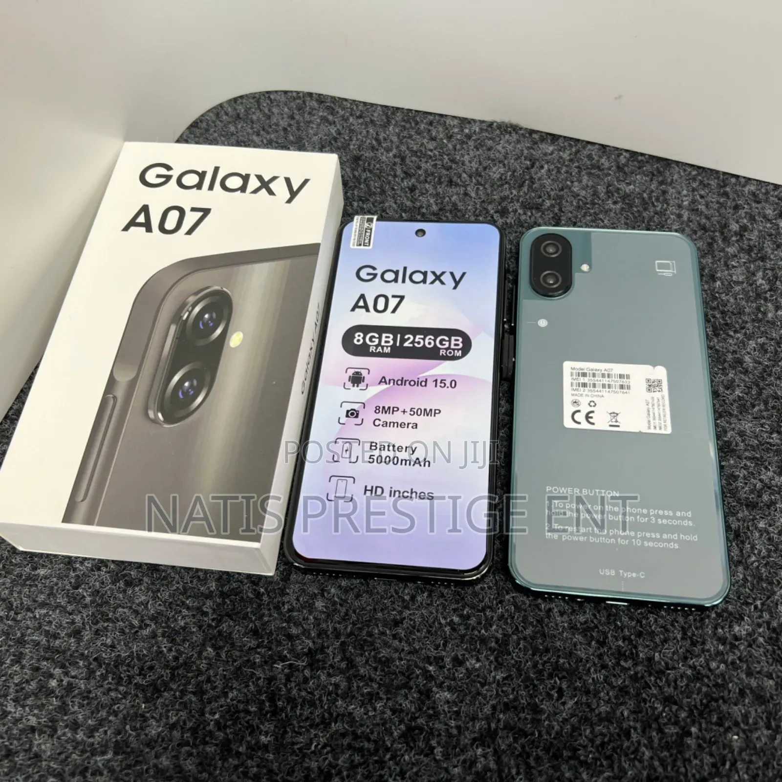 New Samsung Galaxy A07 128 GB Black