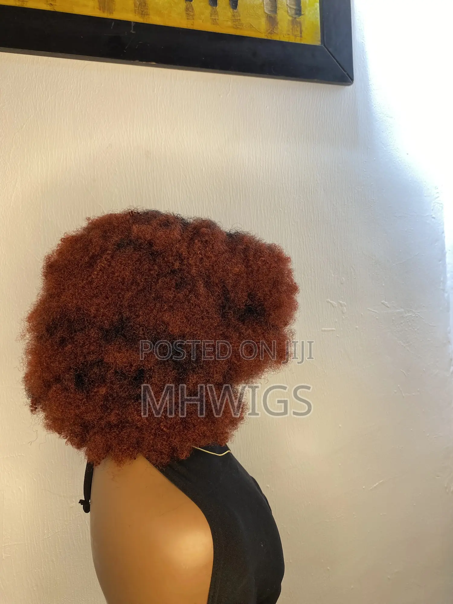 100% Human Afro Wig