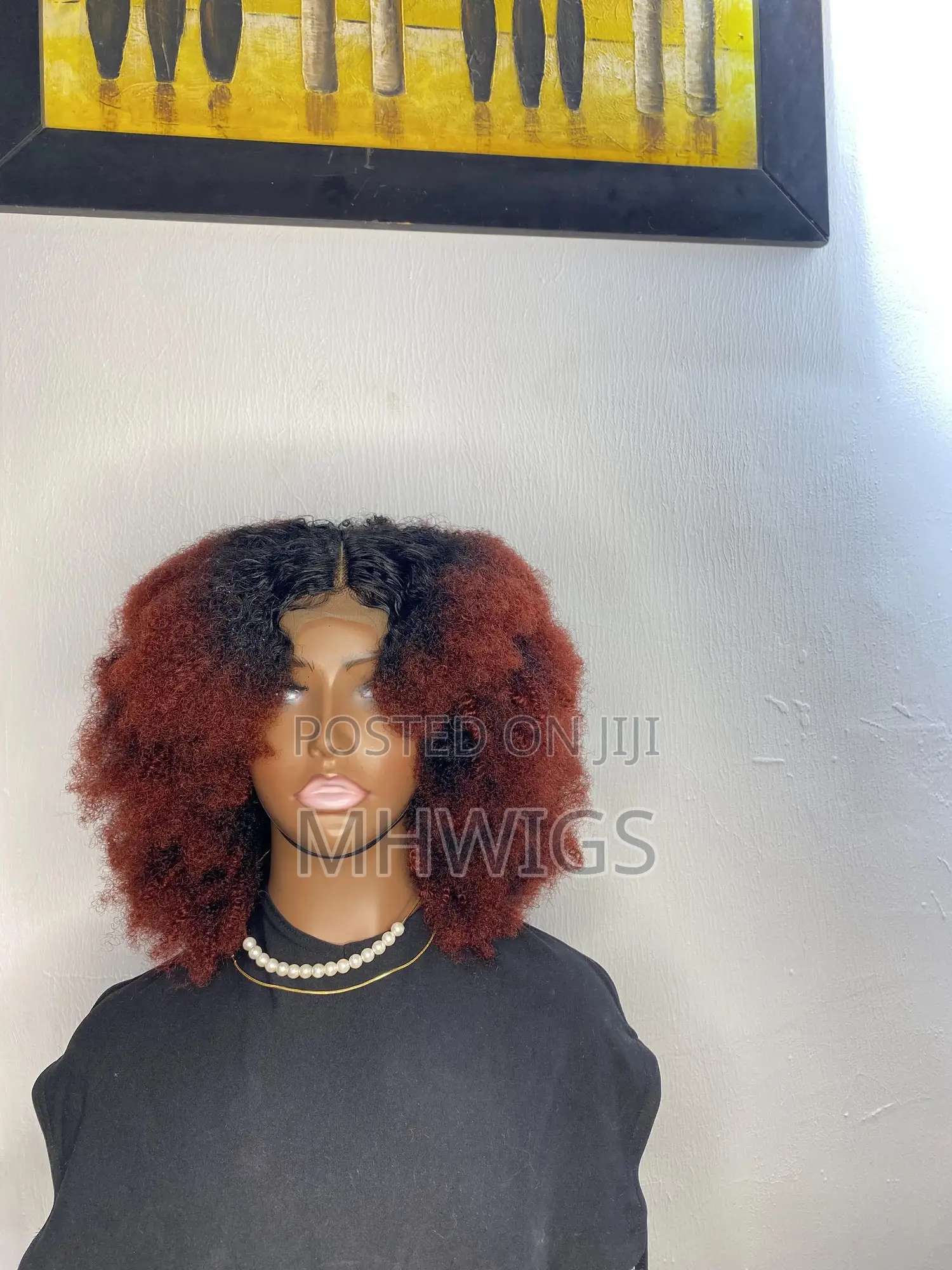 100% Human Afro Wig