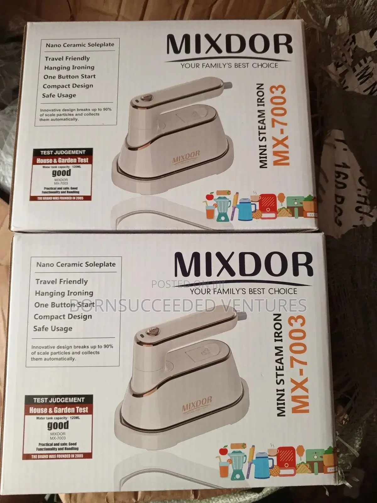 Portable Mini Foldable Iron