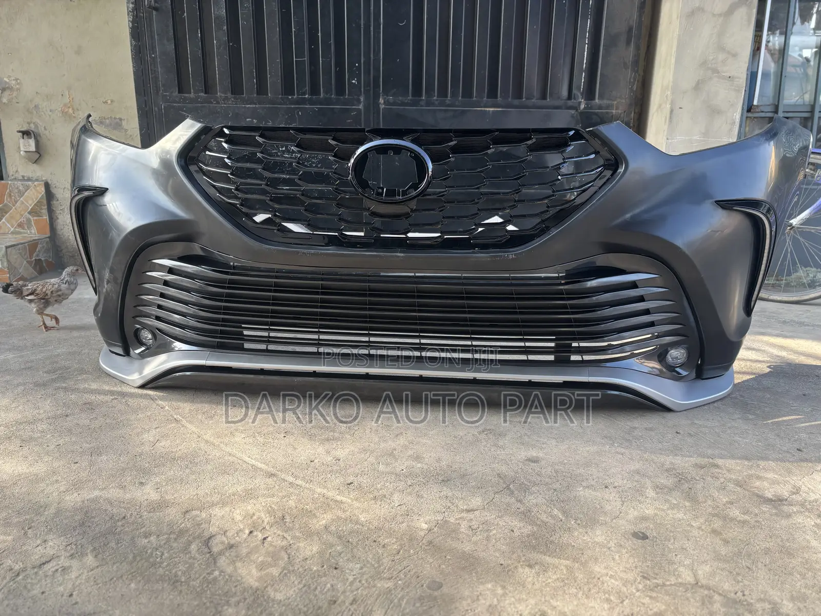 Toyota Highlander 2020-2023 Front Bumper Complete Available With Led