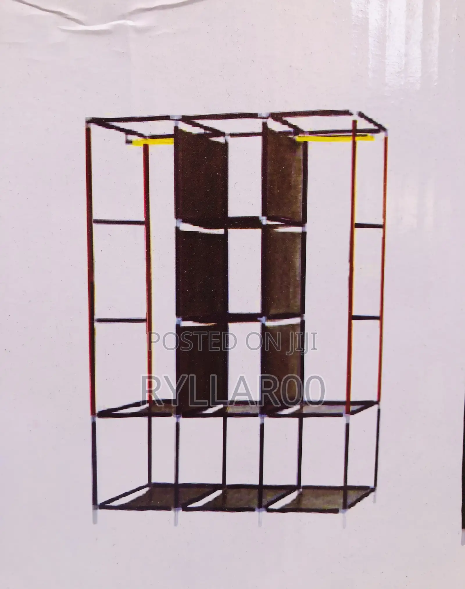 Plastic Wardrobe(3 In 1)