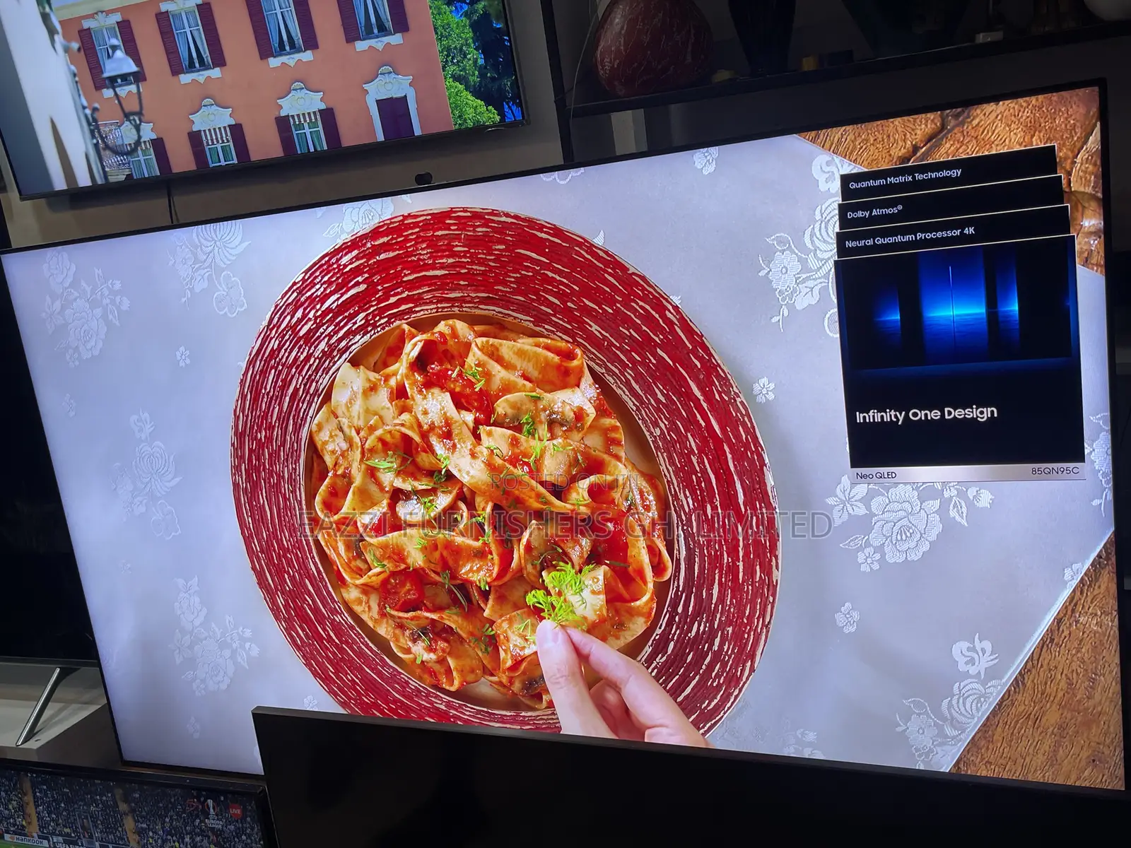 85qn95c 85 Samsung Nso Qled With Hd Camera Uhd Smart Infinite Uk Tv