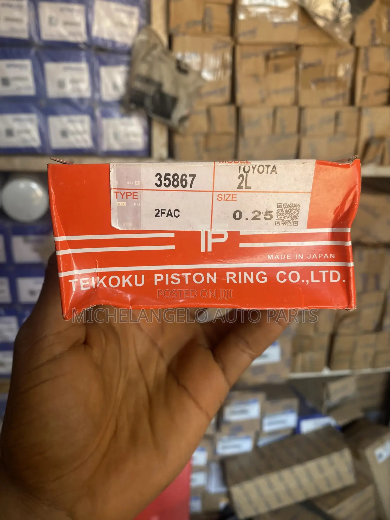 Piston Rings Toyota Fish 2l