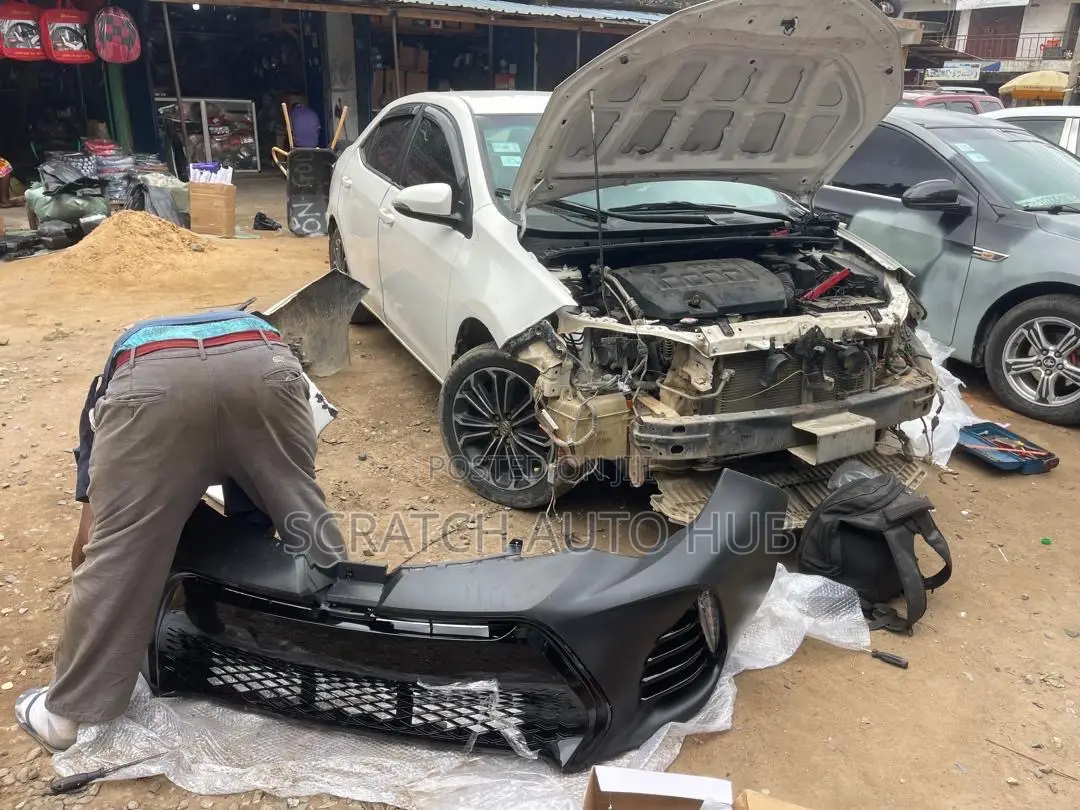 Corrola Normal to Sport With Complete Bumper Headlights