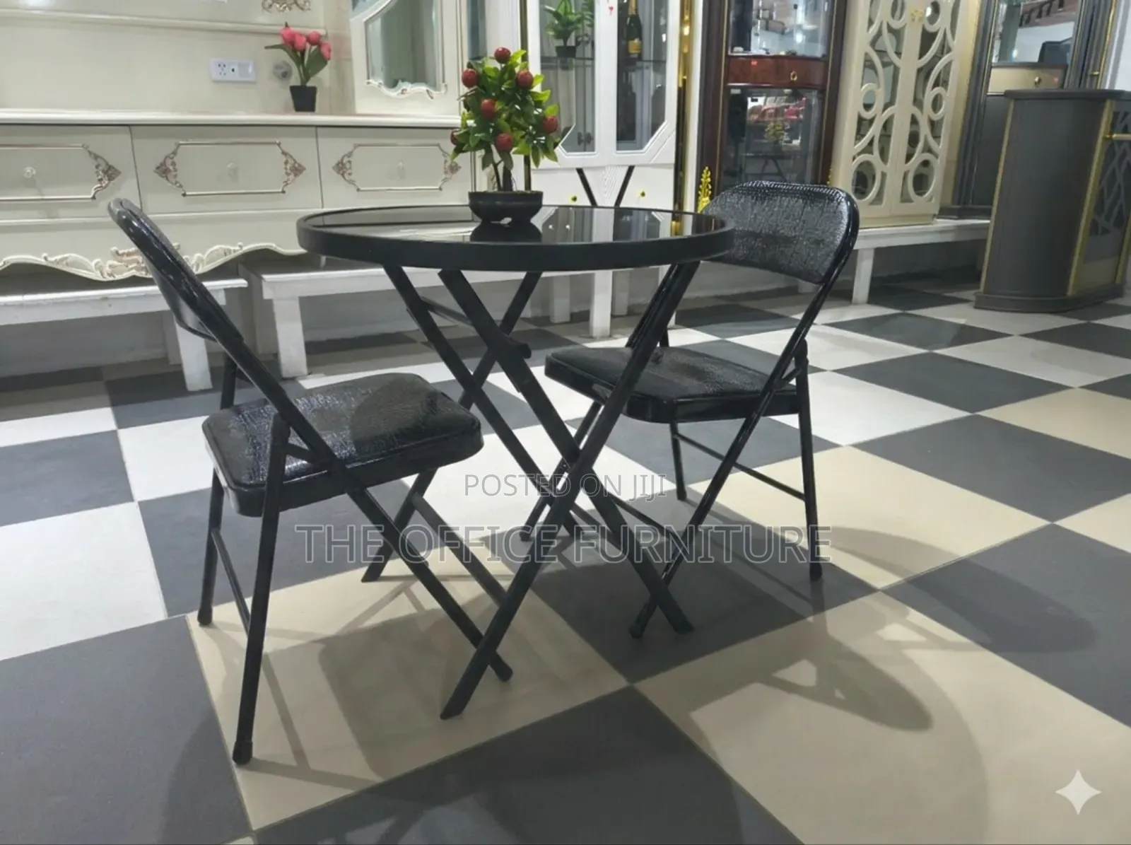 Glass Folding Dining