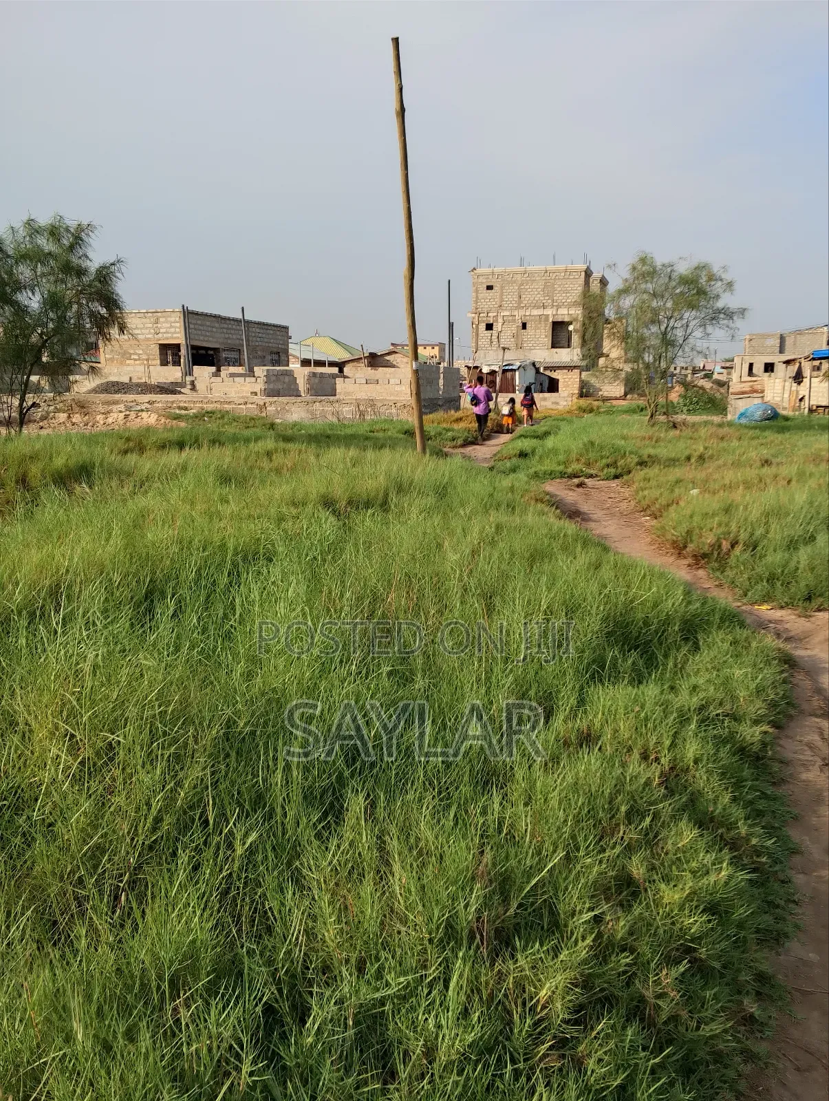 A Special Half Plot Few Meters From the Main Road for Sale Klagon
