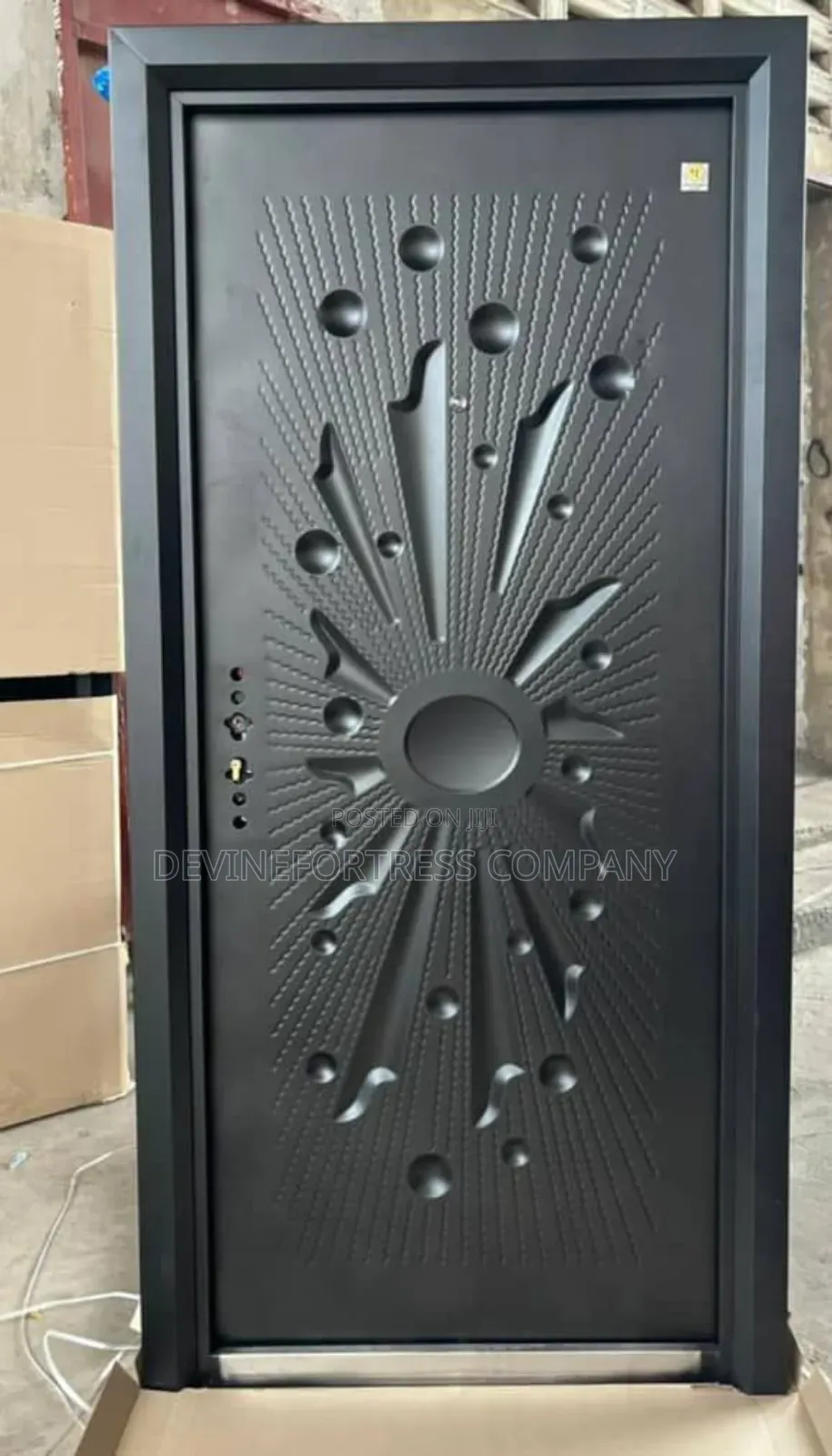 Quality and Elegant Crystal Single / Oh/ Security Doors