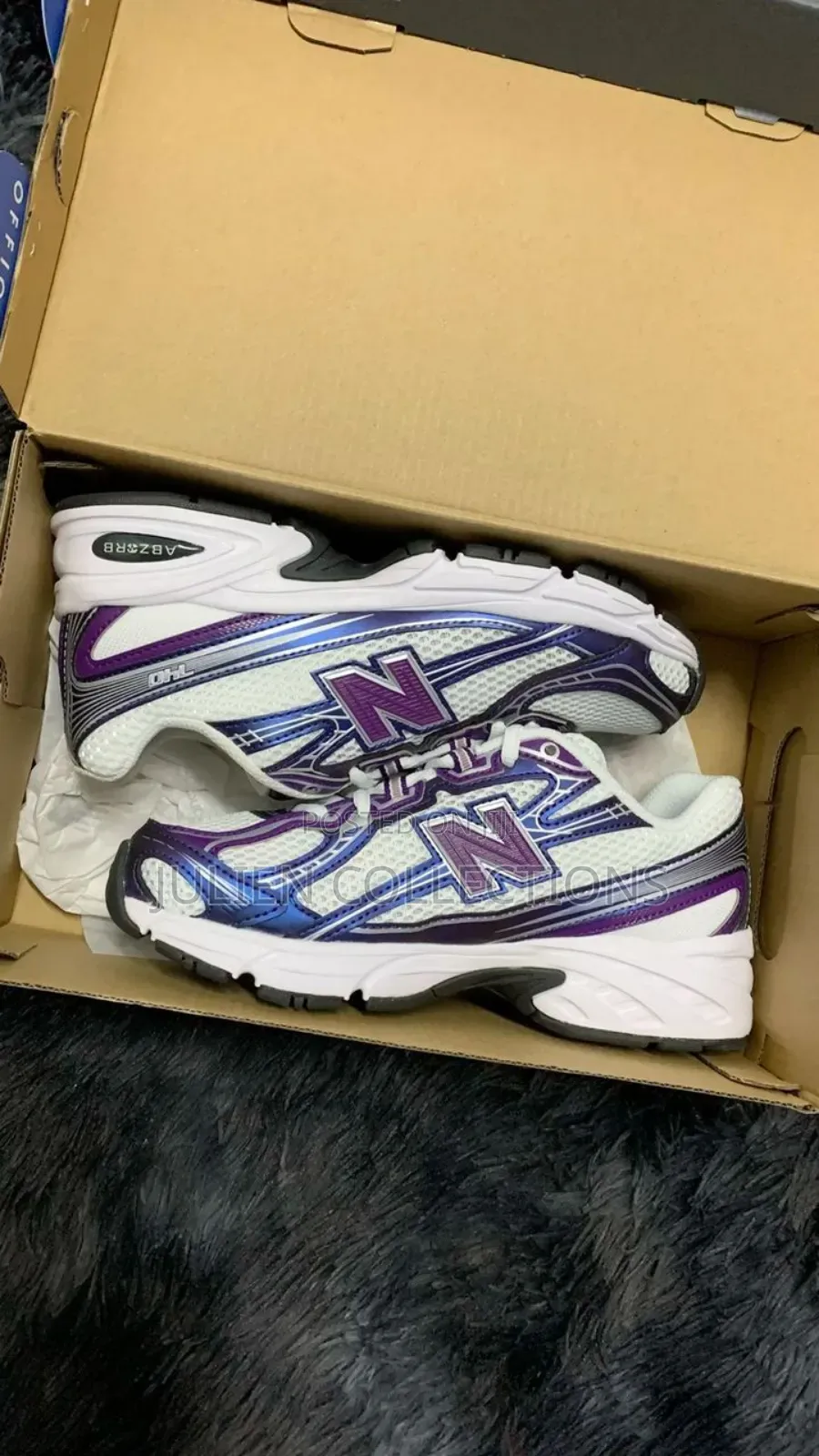 New Balance Nb 740 Purple White