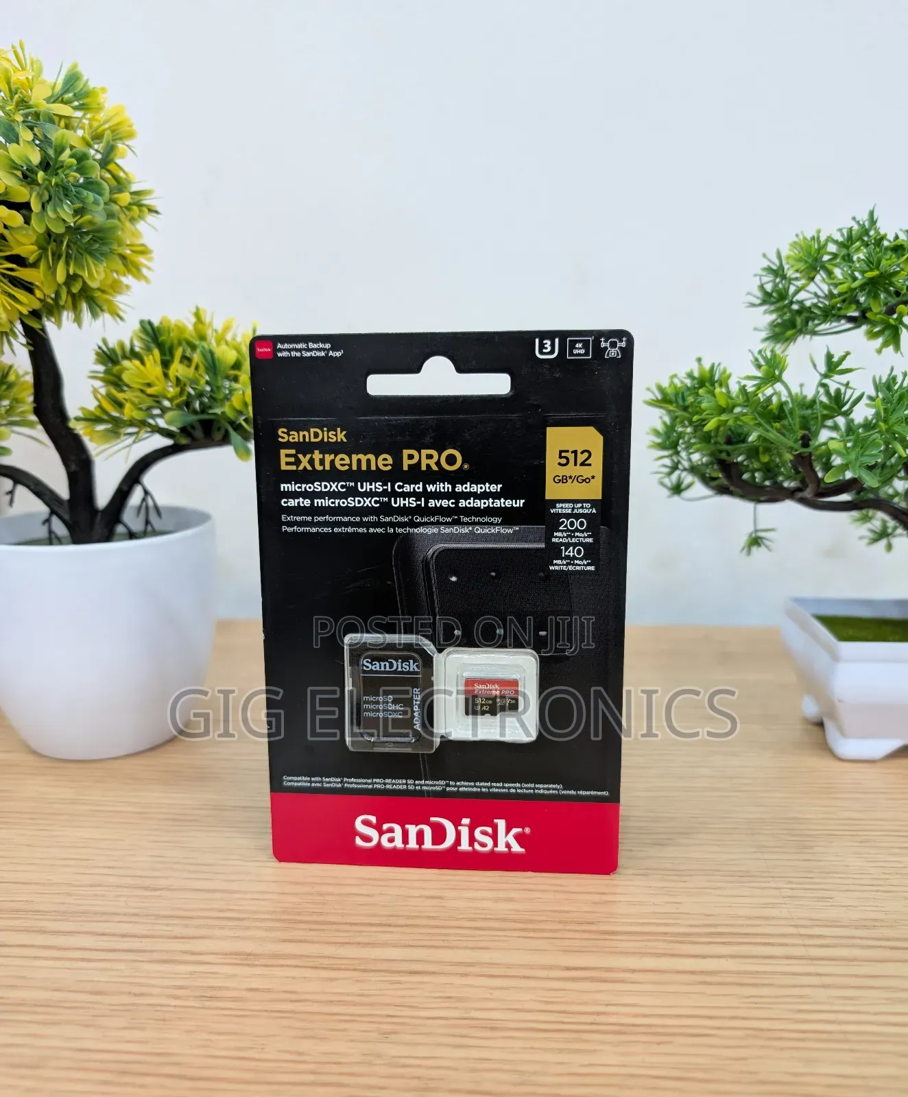 Sandisk 512gb Extreme Pro Uhs-I SDXC Memory Card