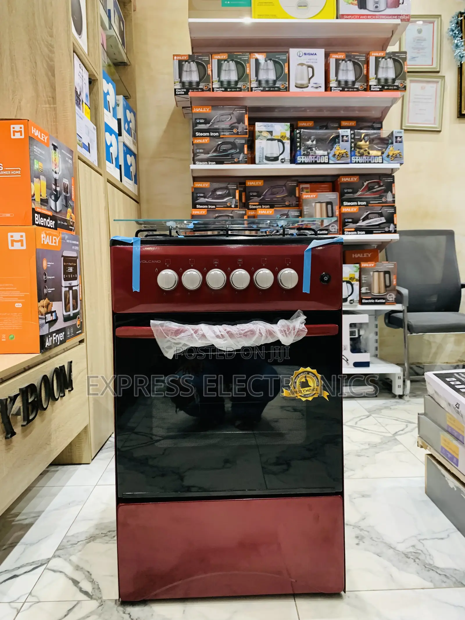4burger Gas Cooker Oven Volcano 50-50