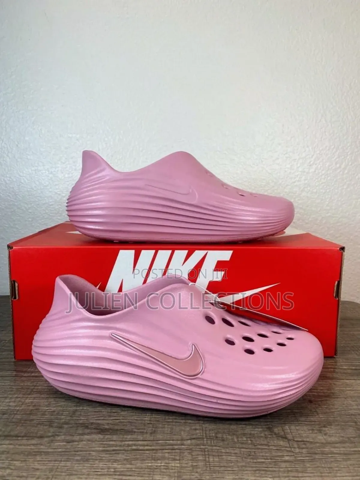 Nike React X Form Slide Pink Lomon Green
