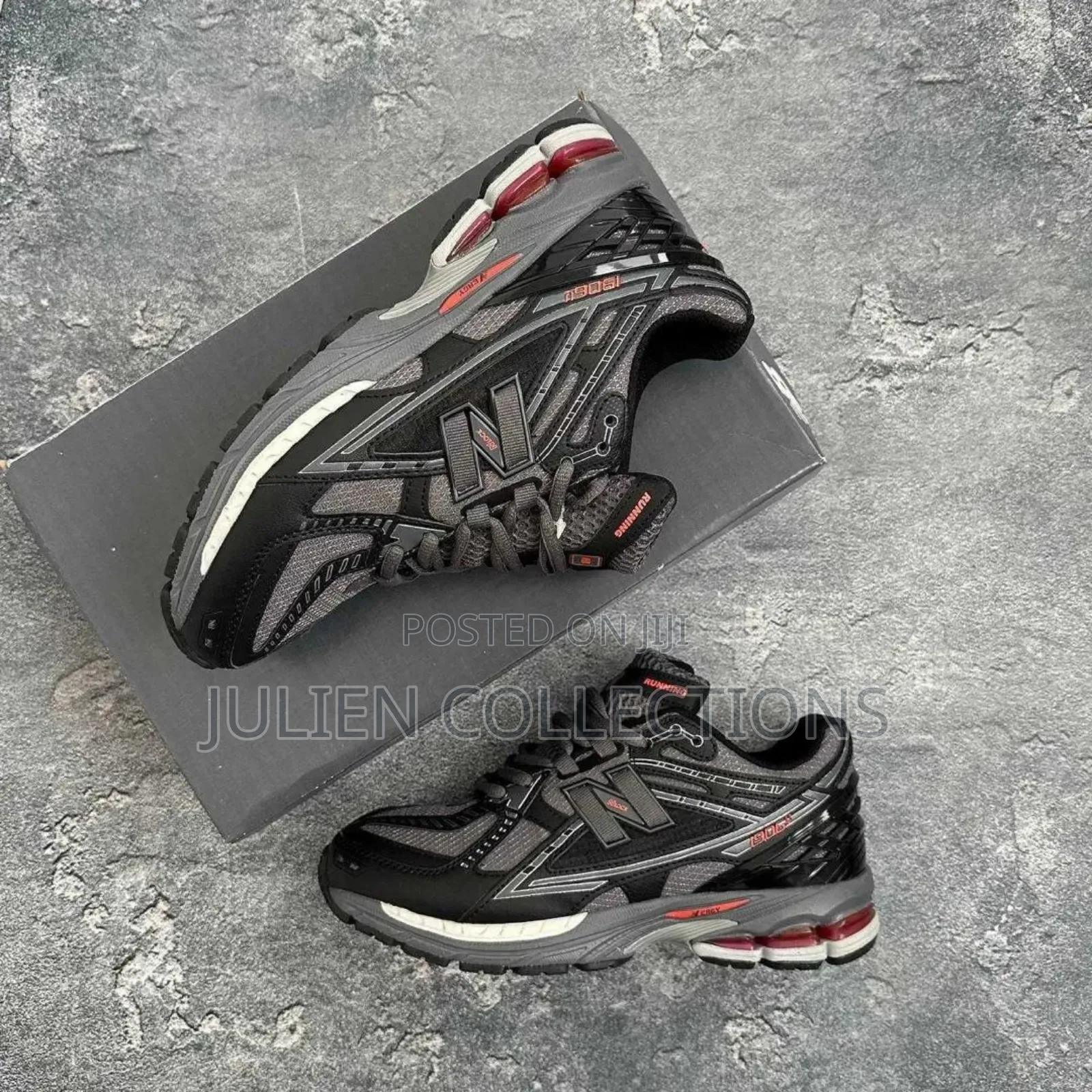 New Balance Nb Og 1906 Grey Black and Red