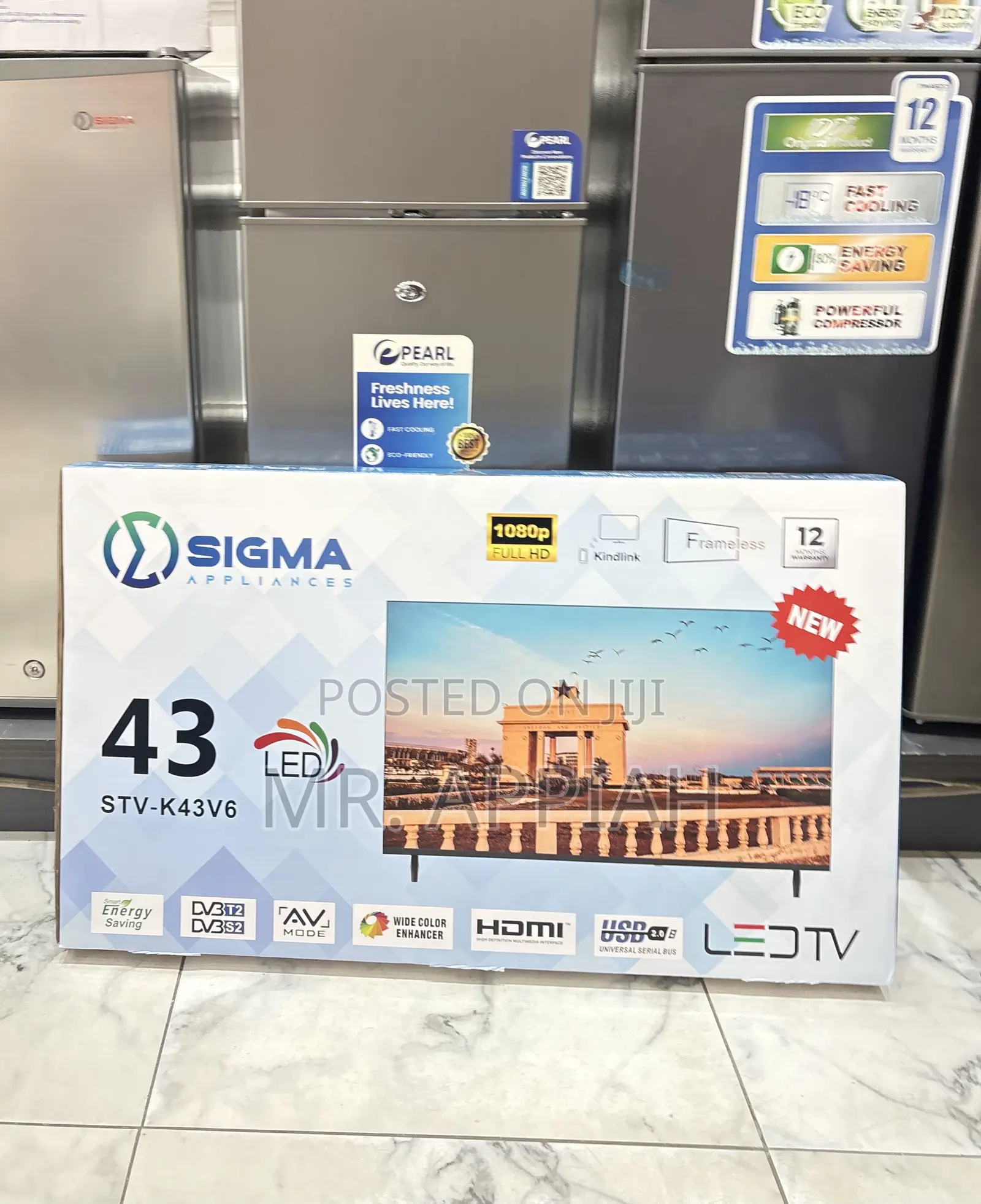 Order Original Sigma Sig-K43v6 43” FHD Digital Satellite Tv 