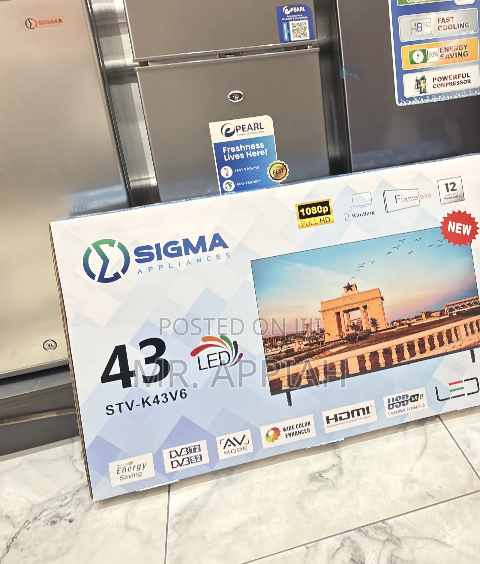 Order Original Sigma Sig-K43v6 43” FHD Digital Satellite Tv 