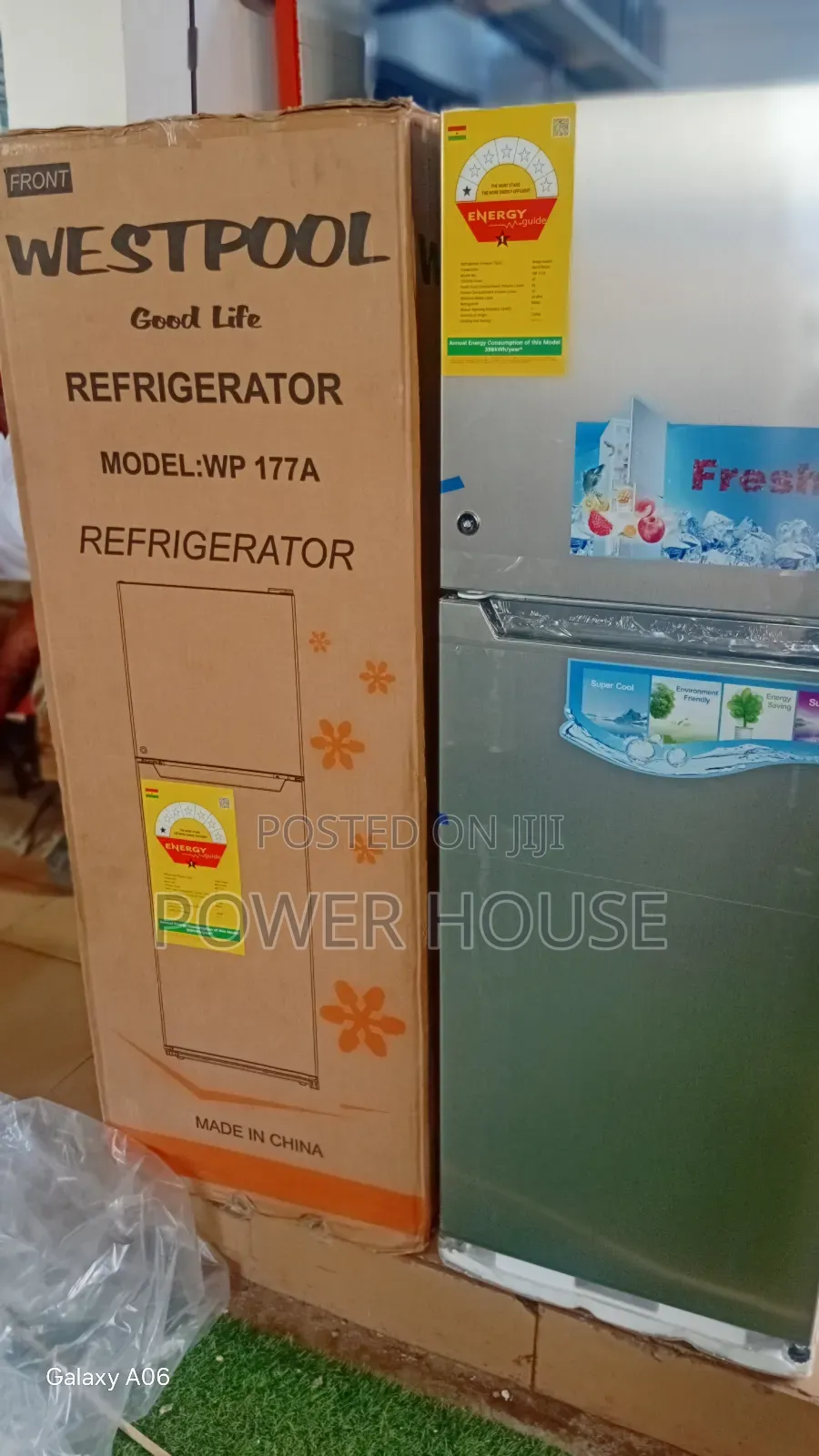 Westpool 130l Top Freezer Refrigerator – Compact Efficient