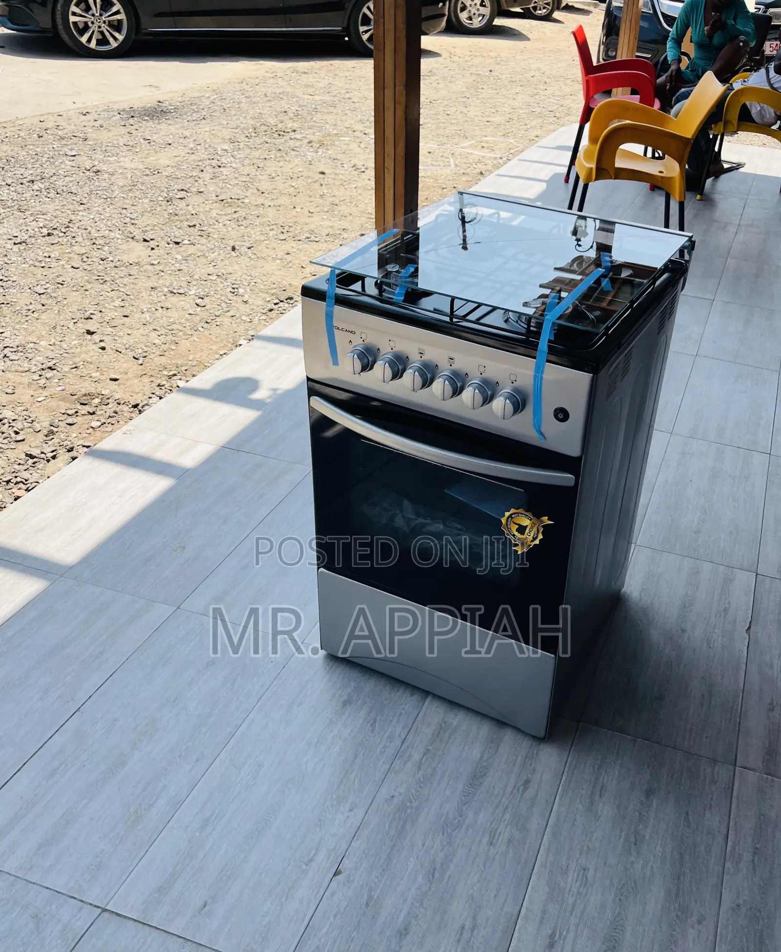 Order Quality Volcano 50x50 4 Gas Burner With Oven 