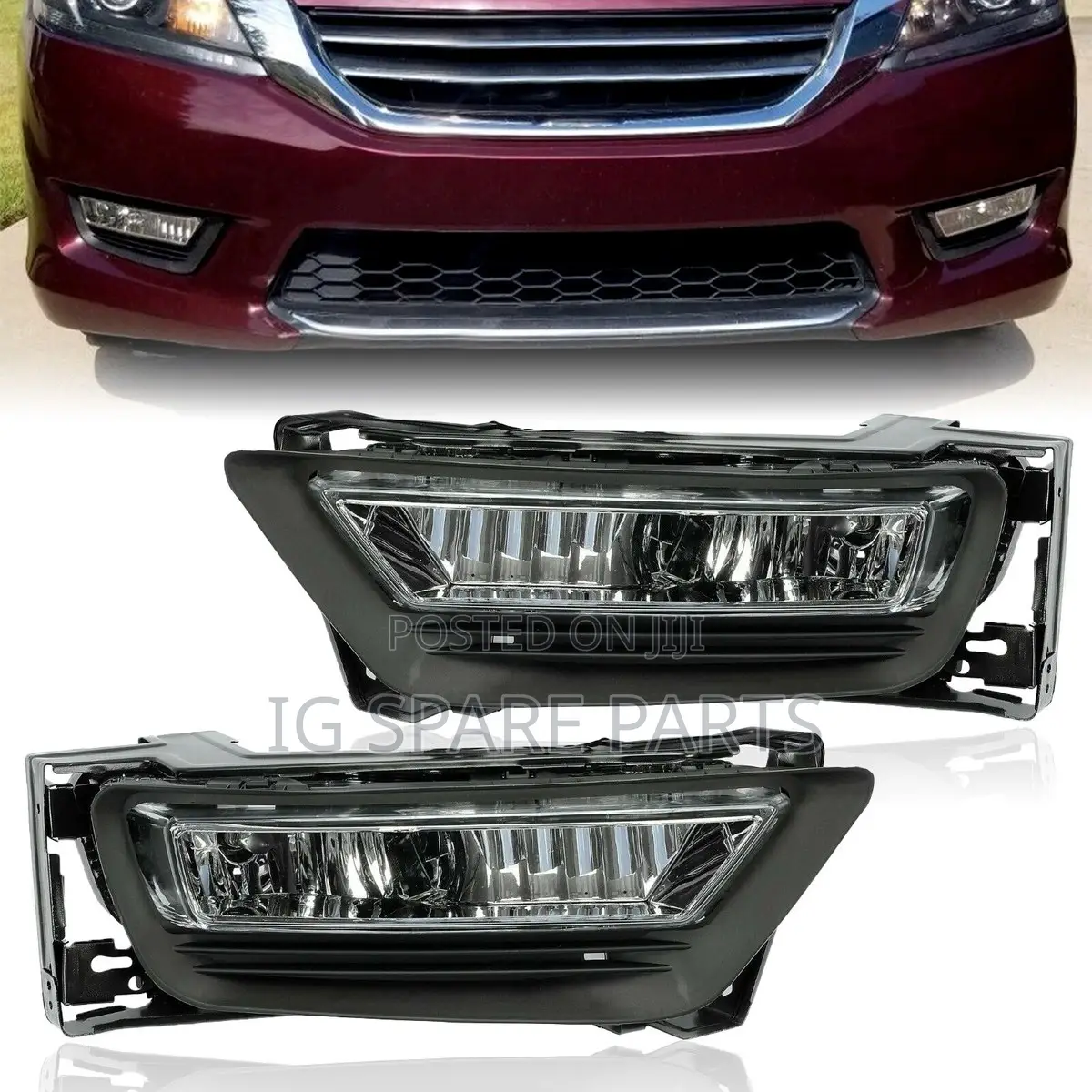 Honda Accord 2013-2015 Fog Light and Cover Set