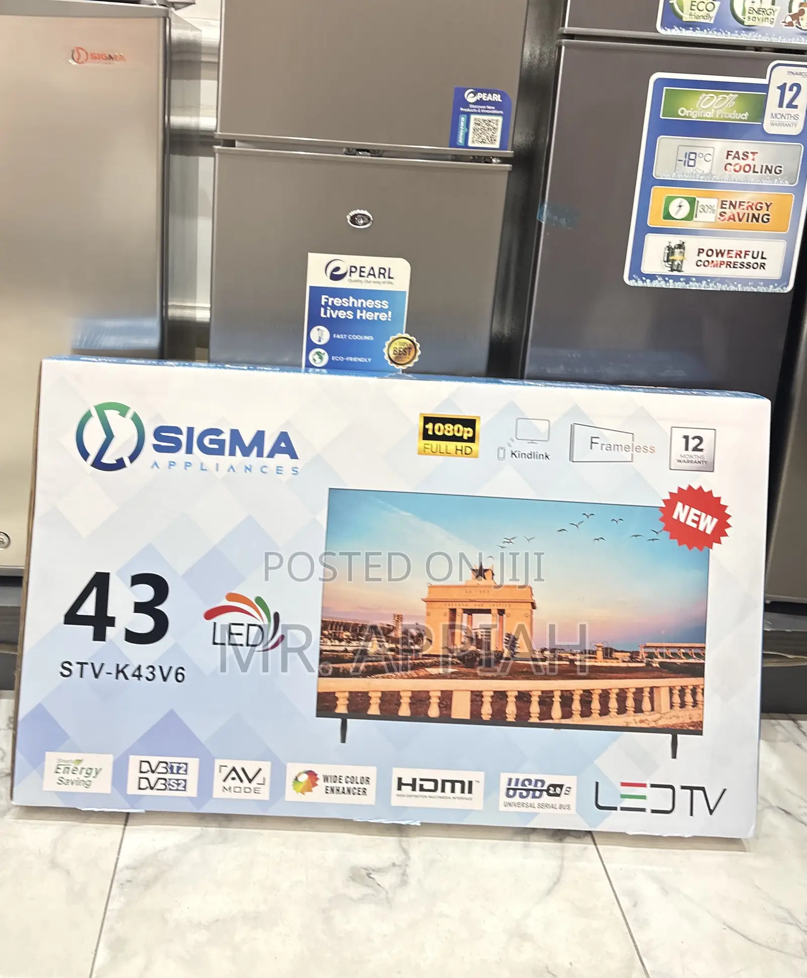 Choose Unique Sigma 43” Digital Satellite Tv(2025 Model) 