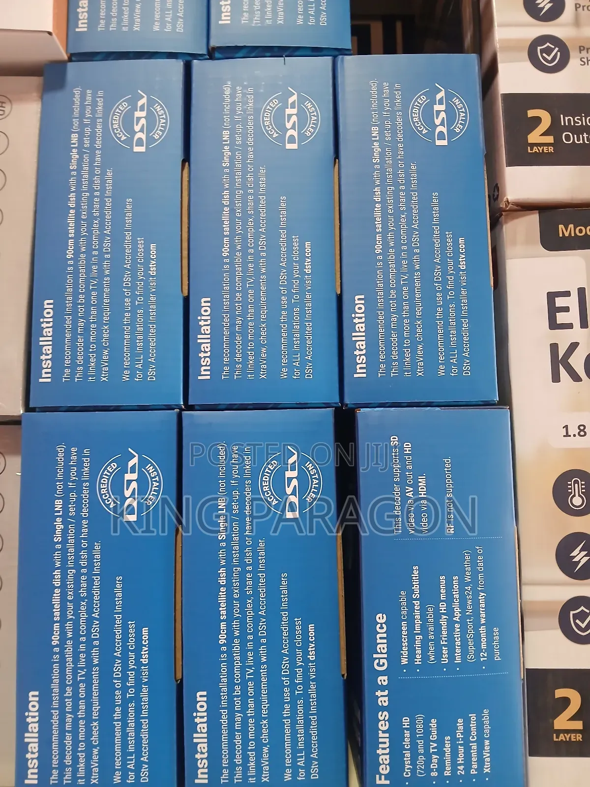 DSTV Decoder + Shelf