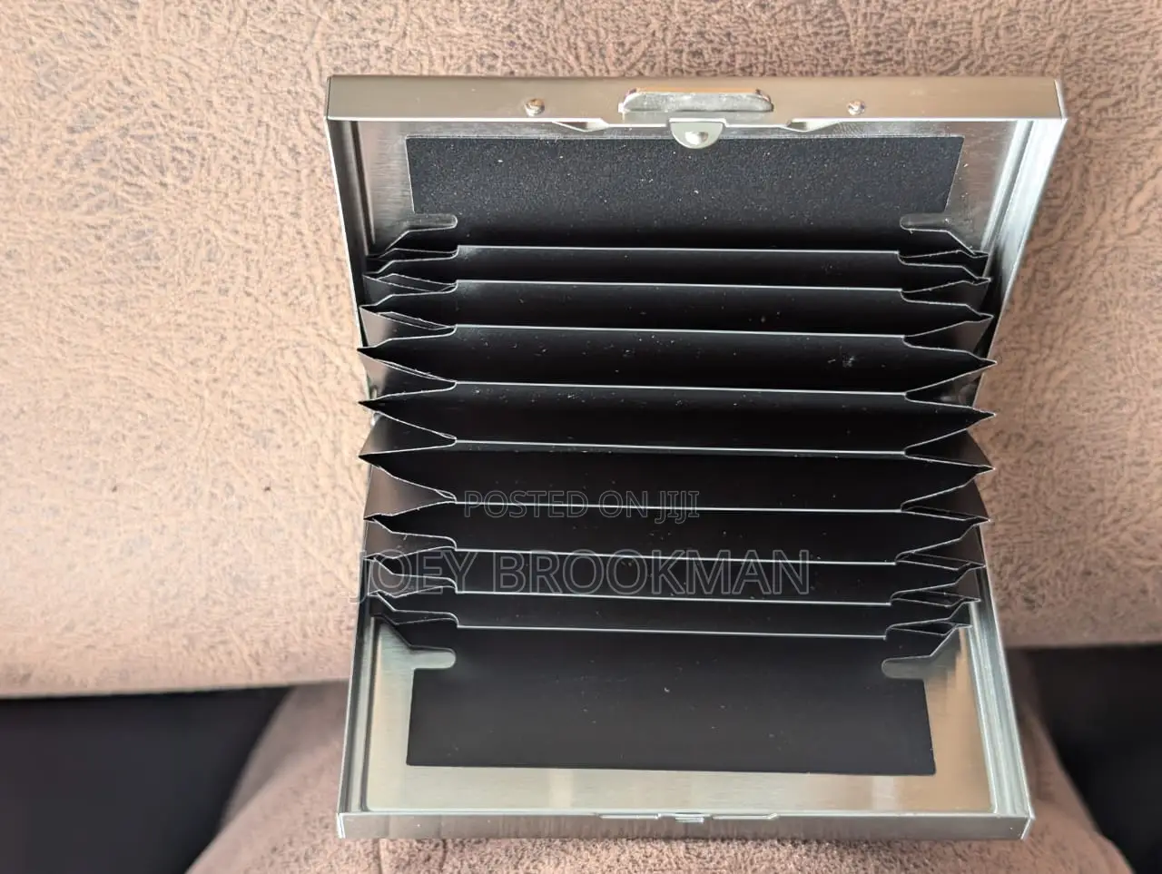 Obcreator Anti-Theft Brush 10 Cards Credit Card Holder