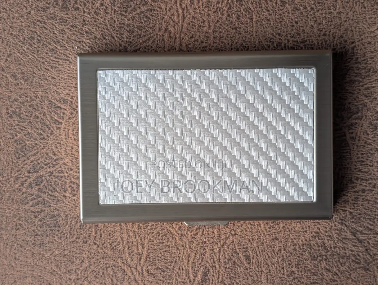 Obcreator Anti-Theft Brush 10 Cards Credit Card Holder