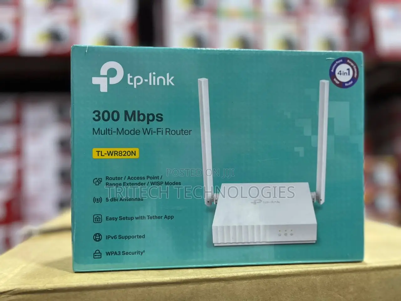 Tp-Link Tl-Wr820n 300mbps Multi-Mode Wi-Fi Router