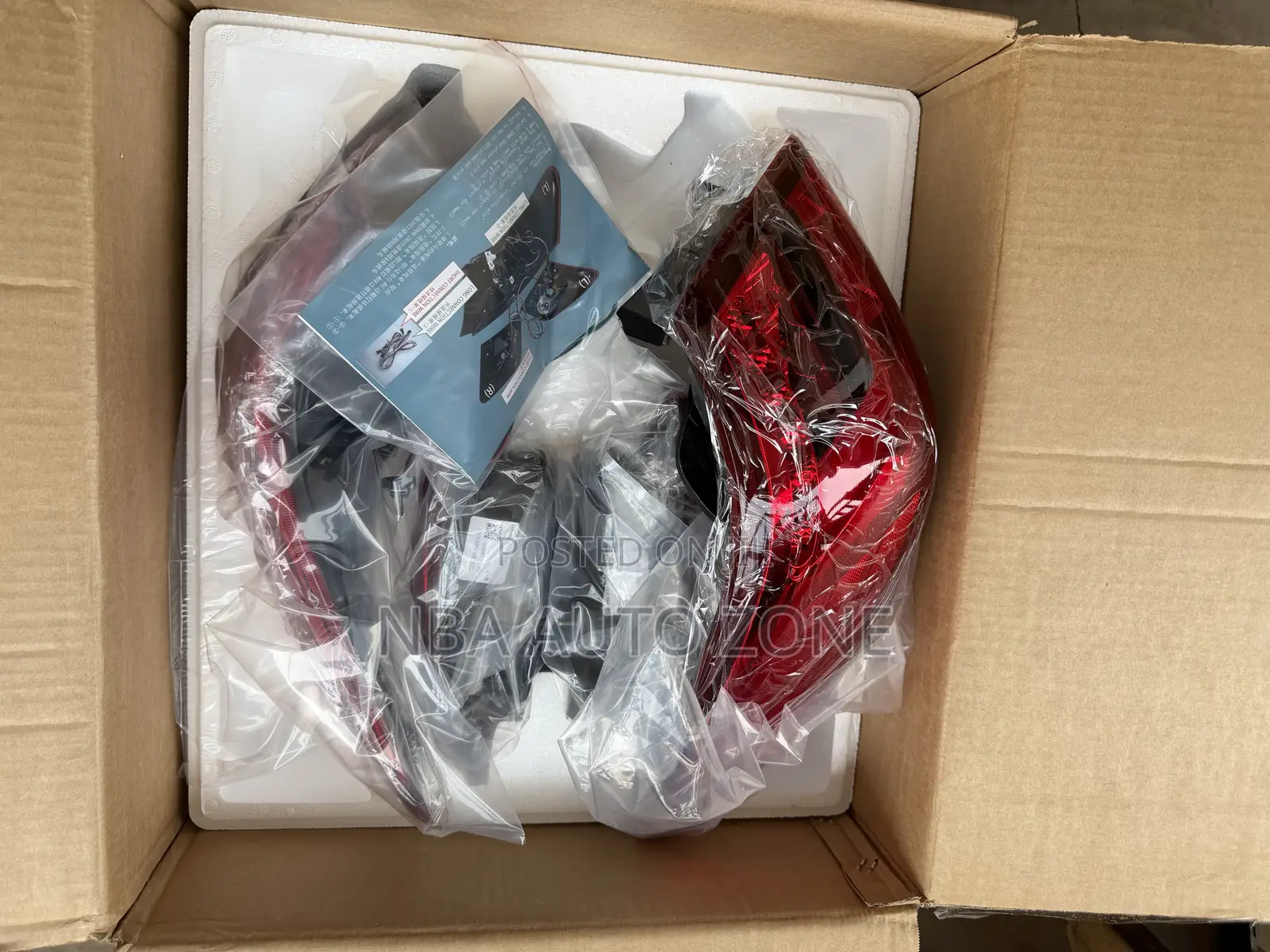 Toyota Camry 2008-11 Spec Tail Light Pair With Boot Light Set