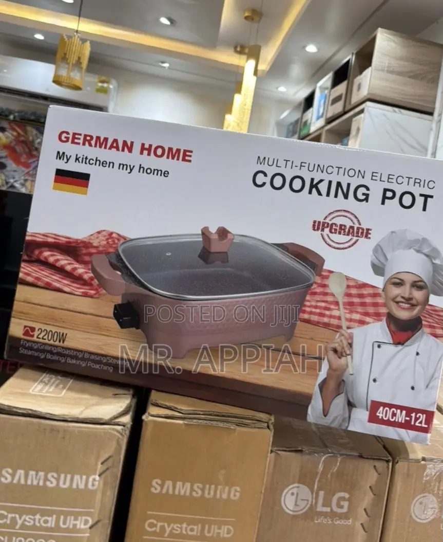 Unique Design Top German Multi-Function Electric Cooking Pot 