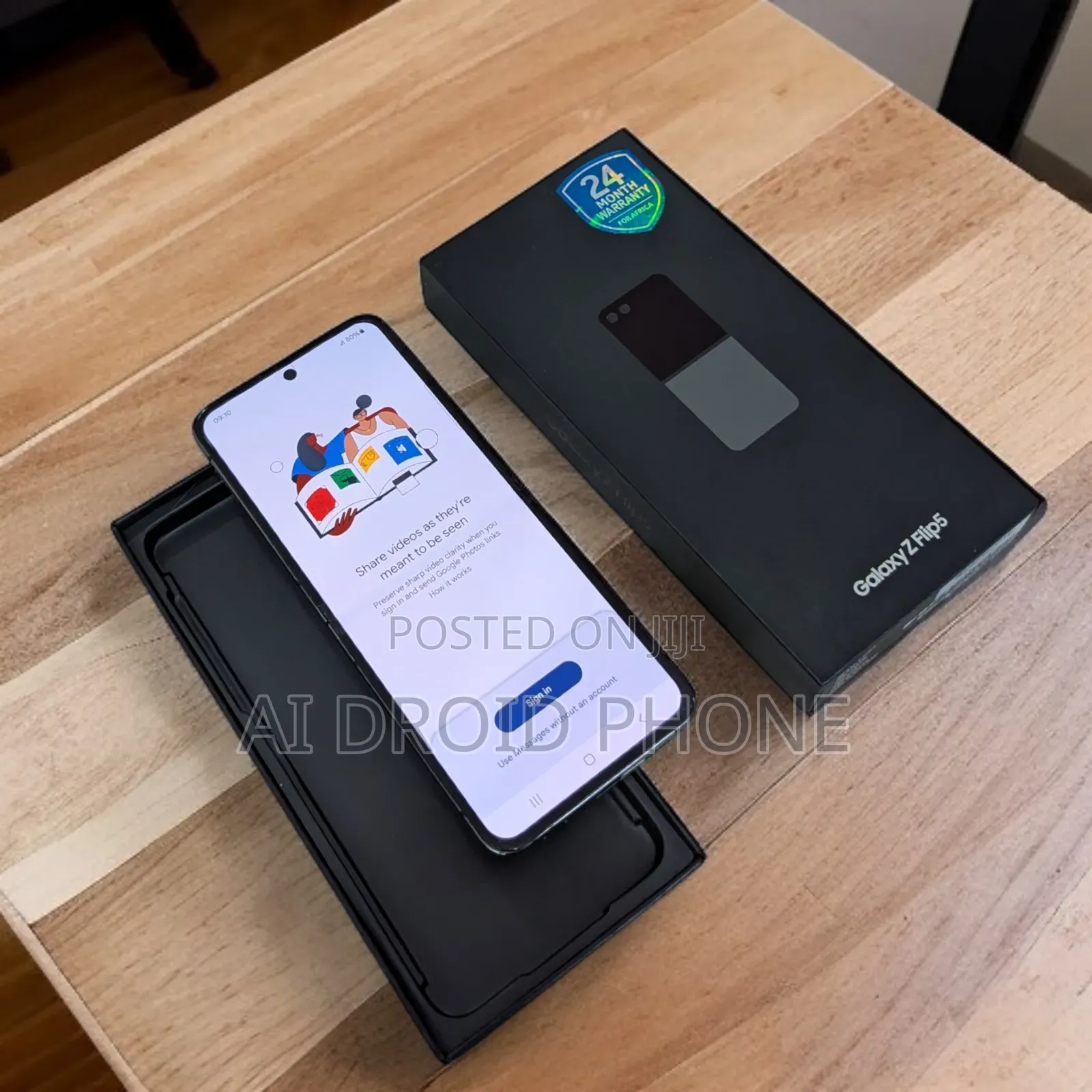 New Samsung Galaxy Z Flip 5 256 GB Black