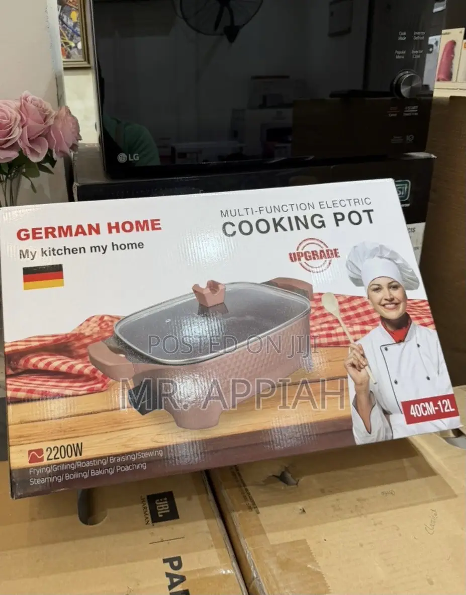 Energy Sufficient Top German Multi Function Electric Cooking Pot 