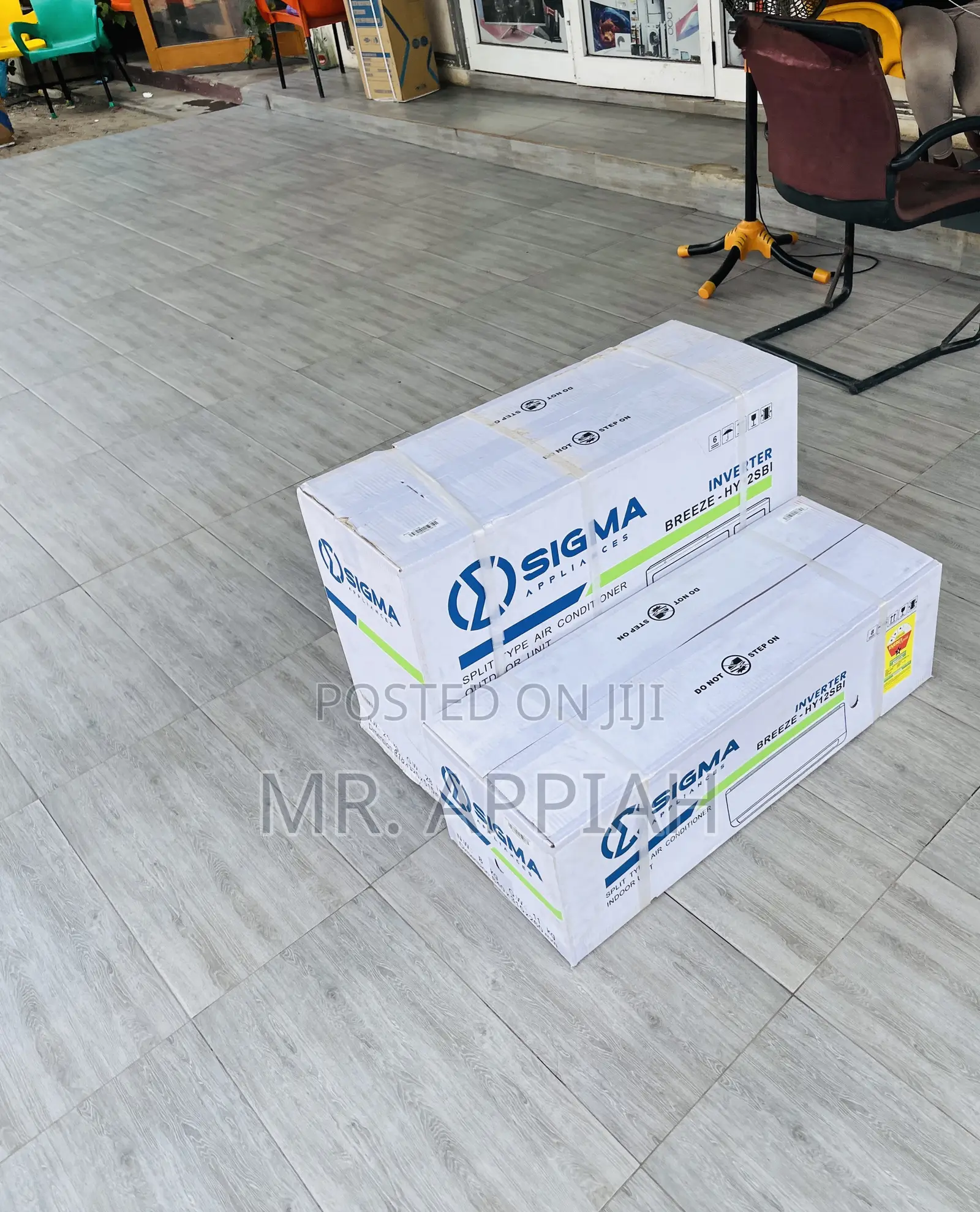 Eco-Friendly Sigma Sig-T18b1 2.0hp Split Type Ac(White) 