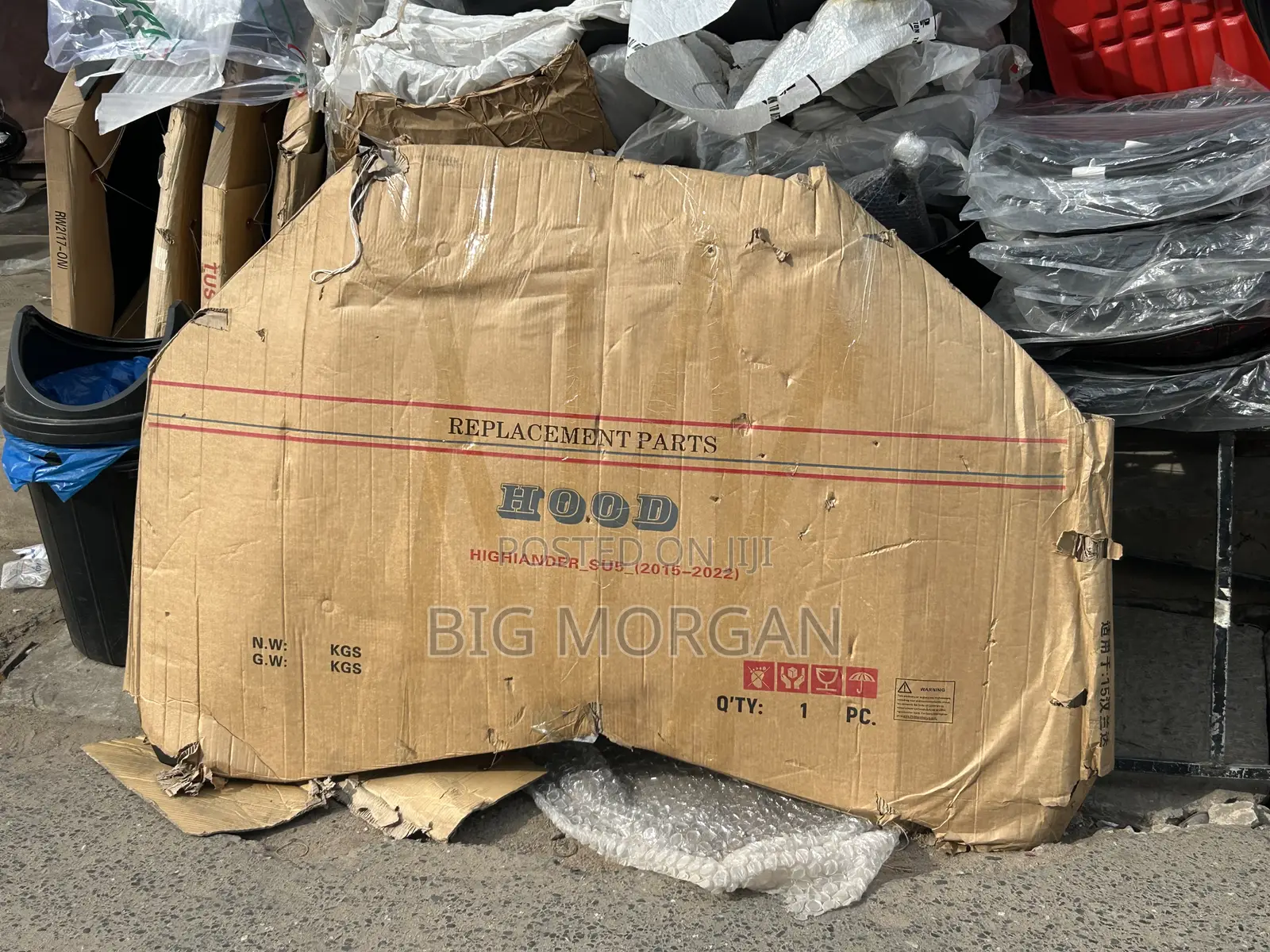 Toyota Highlander 2015-2022 Bonnet