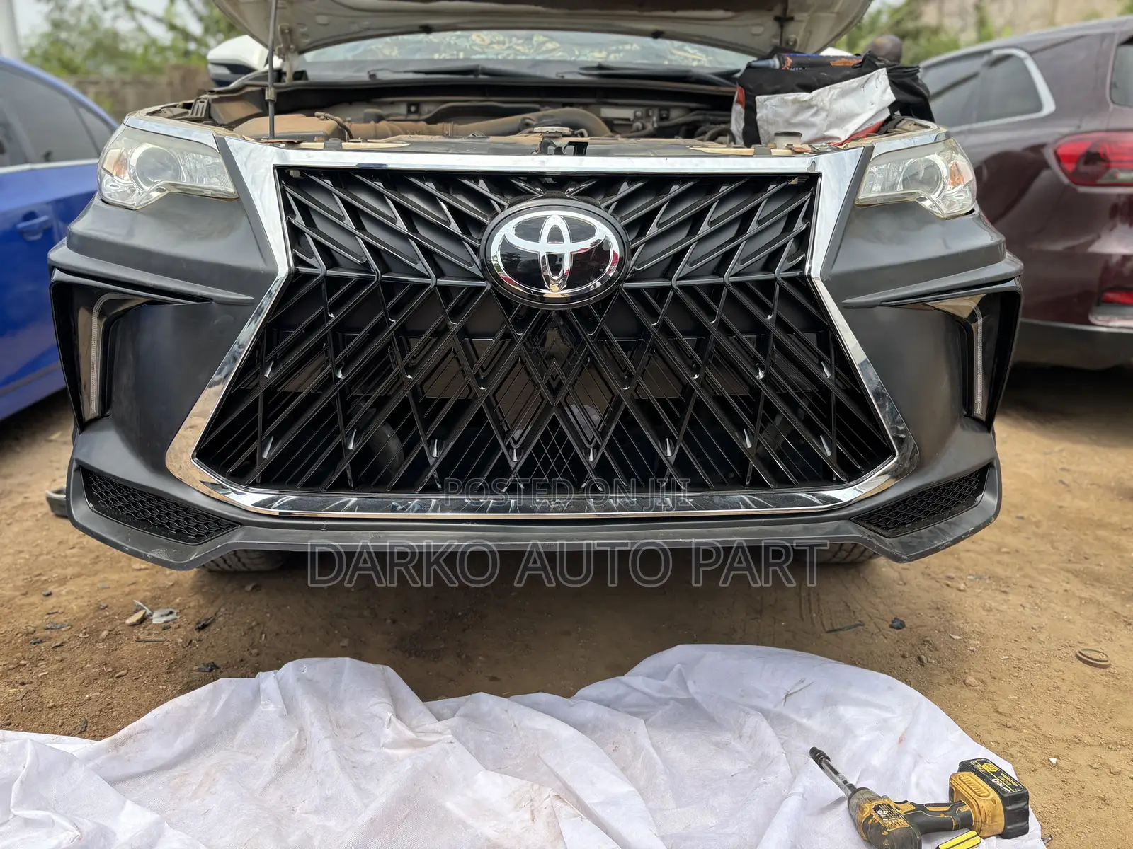 Toyota Fortuner 2016-2018 Front Bumper Complete Available