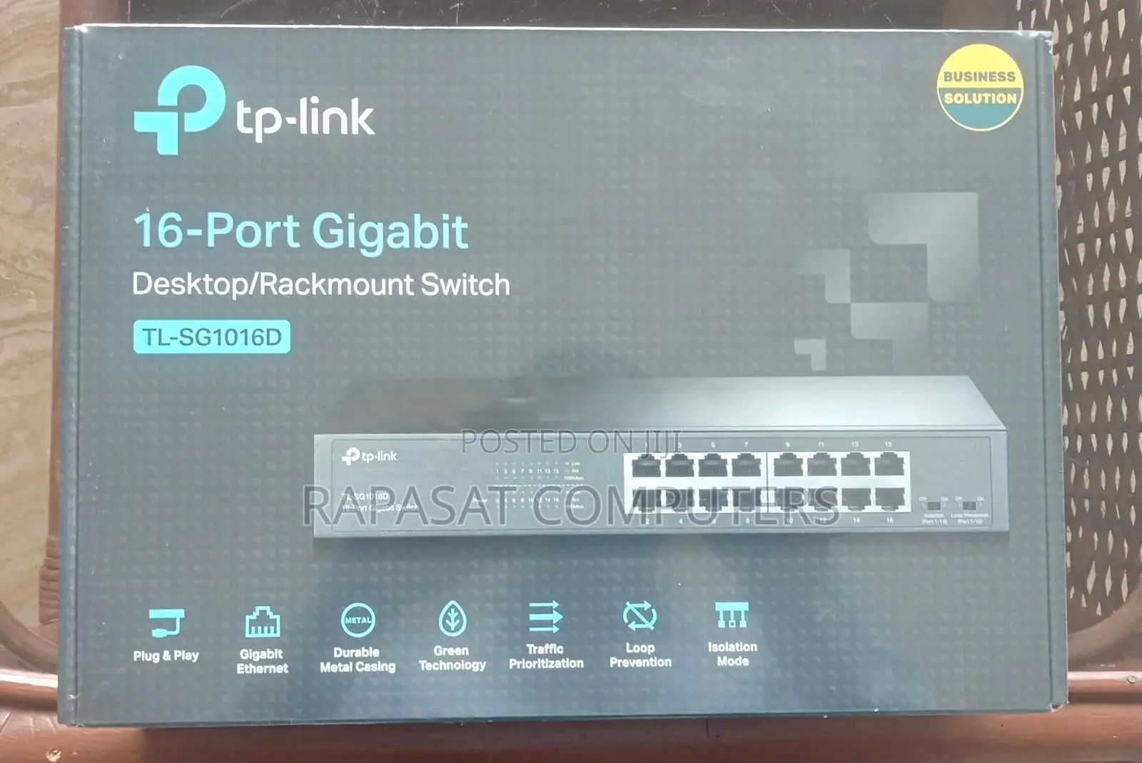 Tplink Tl-sg1016d 16 Port Gigabit Switch